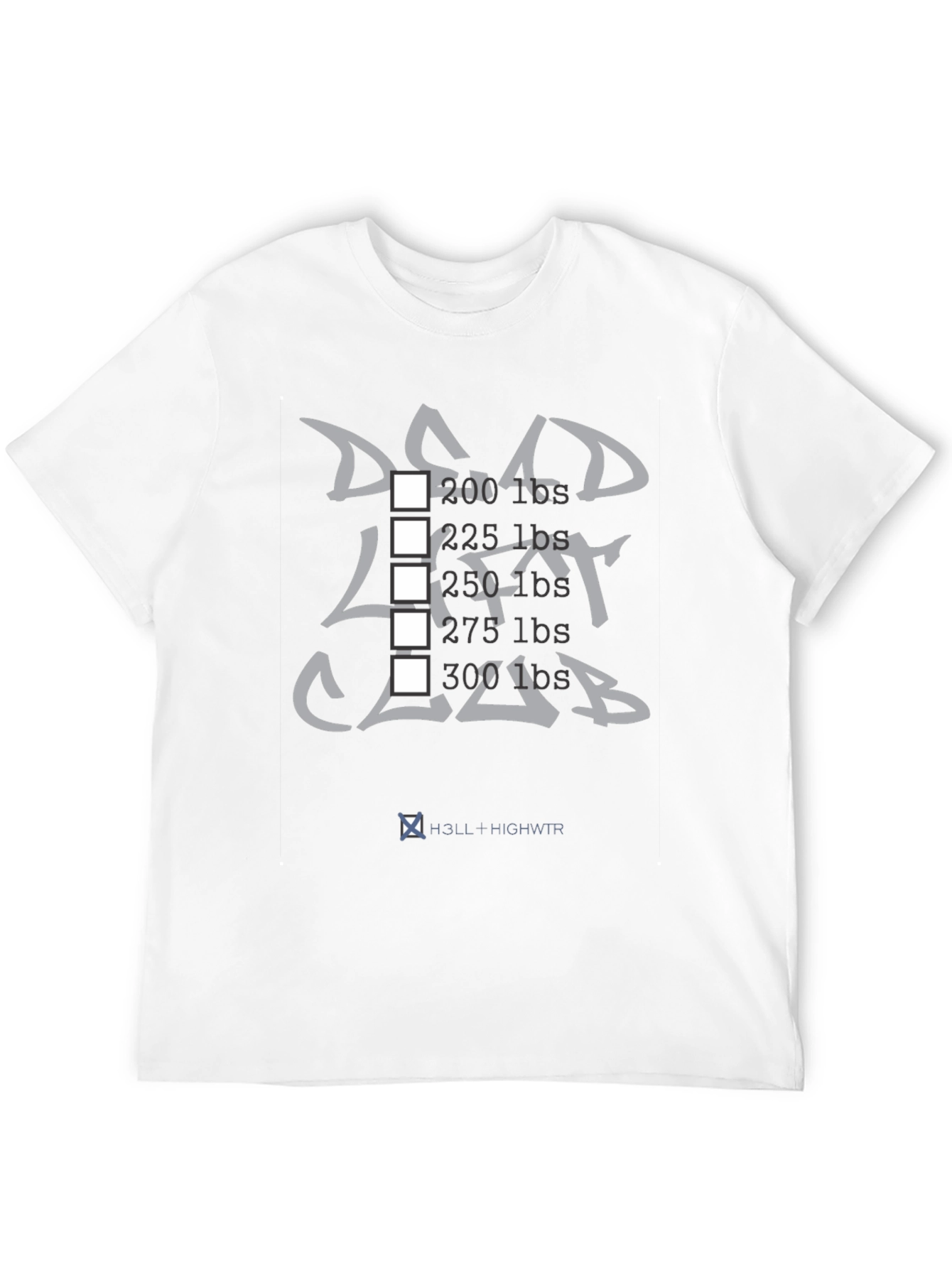 Deadlift Club T-Shirt - Black Weightlifting Tee