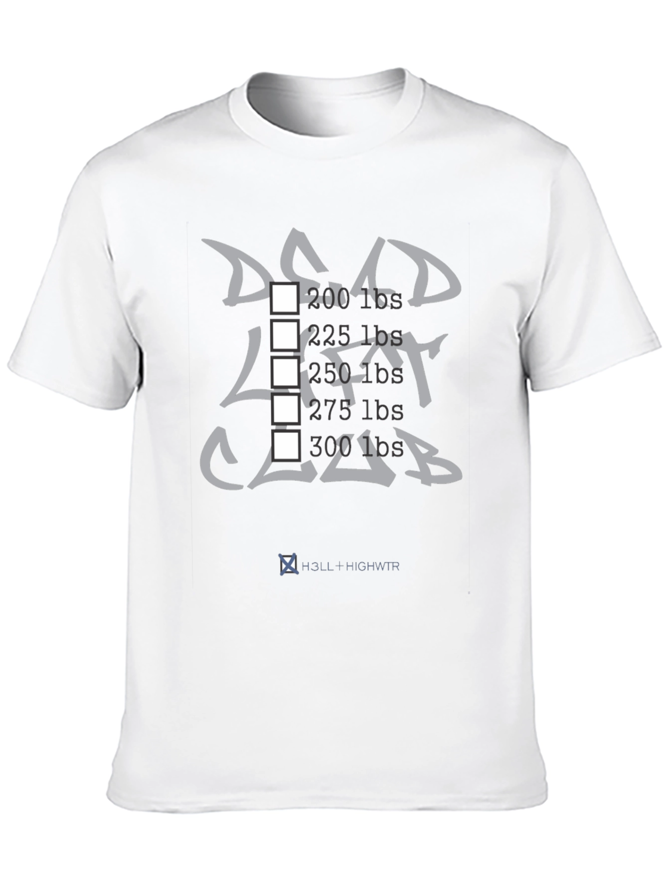 Deadlift Club T-Shirt - Black Weightlifting Tee