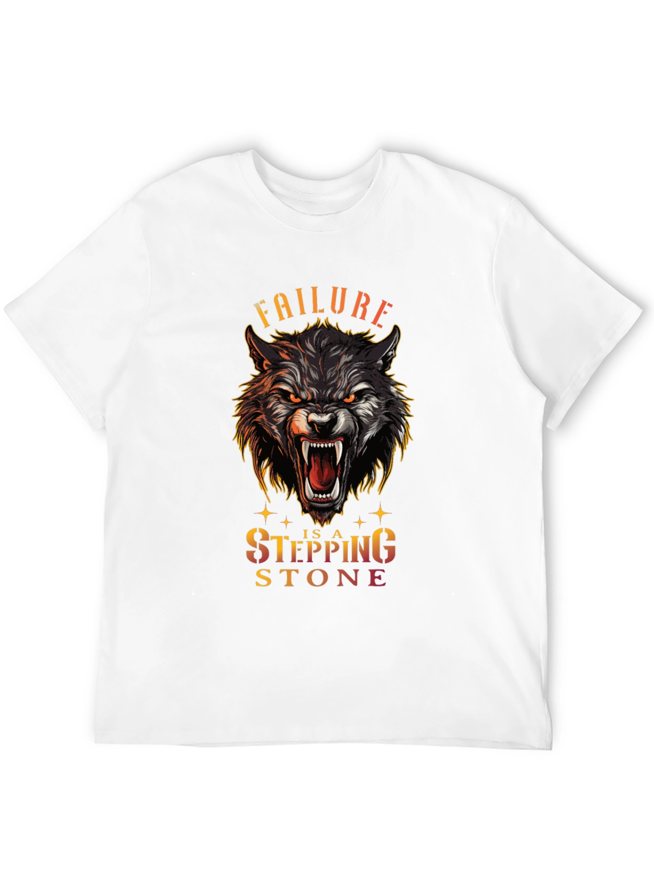 Wolf Stepping Stone Graphic Tee