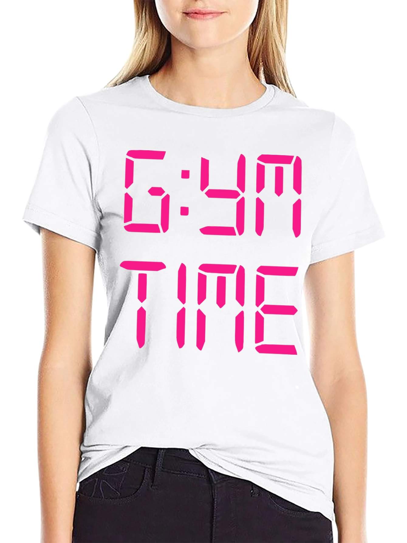 Gym Time T-Shirt - Black Graphic Tee