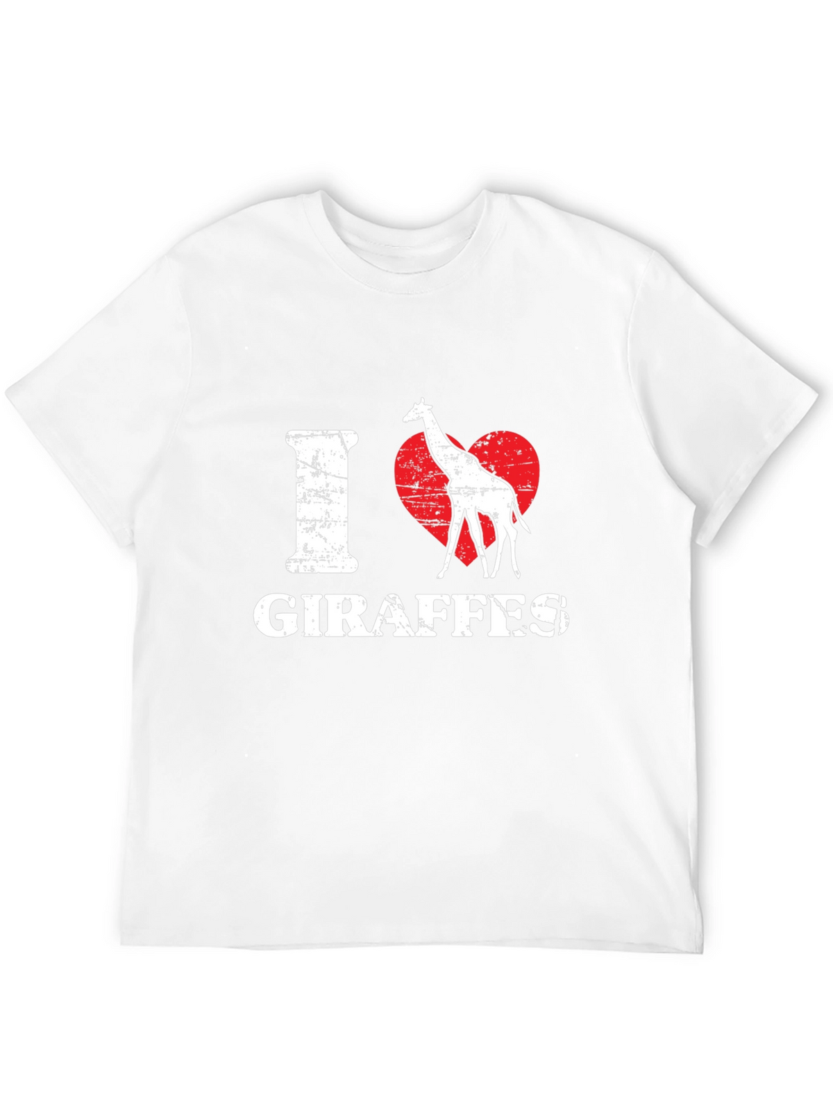 I Heart Giraffes T-Shirt - Unisex Graphic Tee