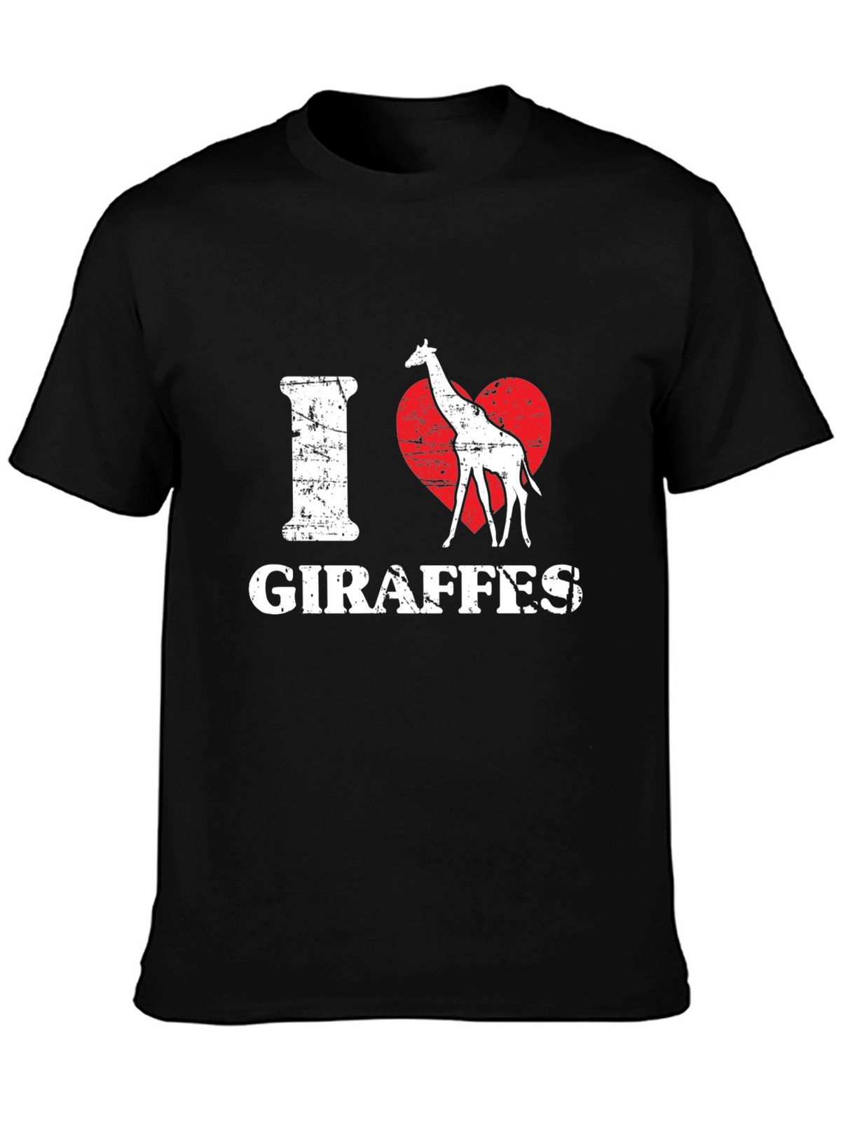 I Heart Giraffes T-Shirt - Unisex Graphic Tee