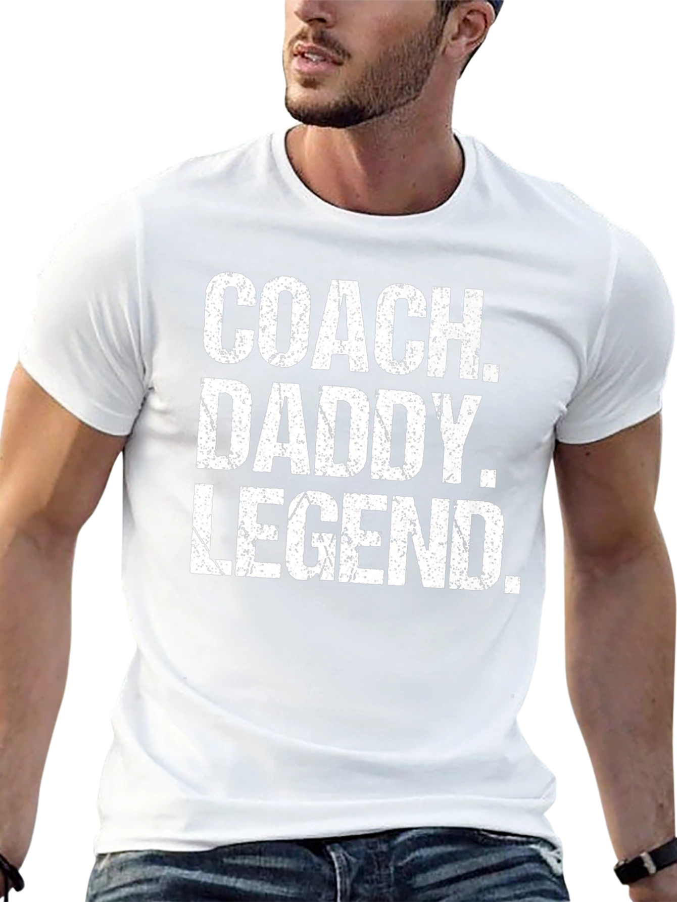 Coach Daddy Legend Graphic Tee