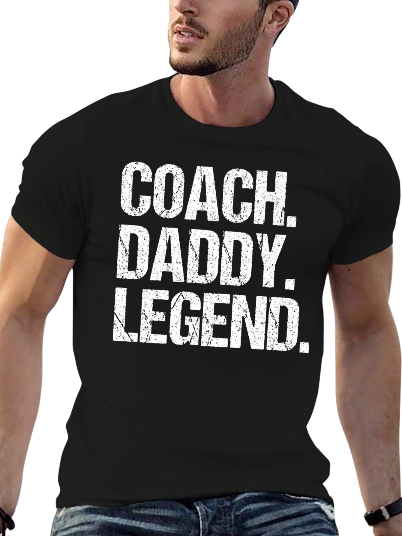 Coach Daddy Legend Graphic Tee