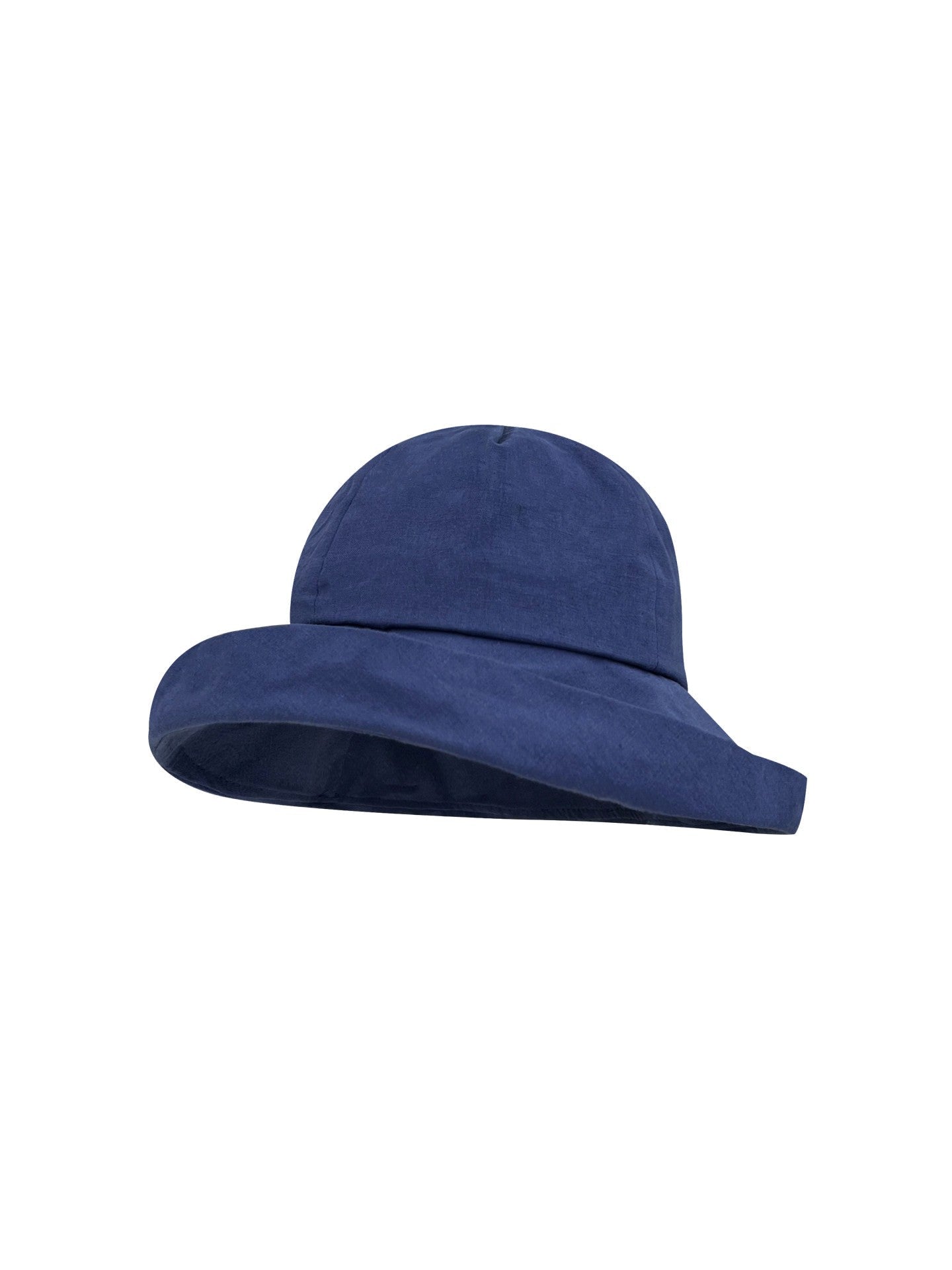 Women's Cotton Bucket Hat, Wide Rolled Brim, Sun Protection, Breathable, Spring Summer