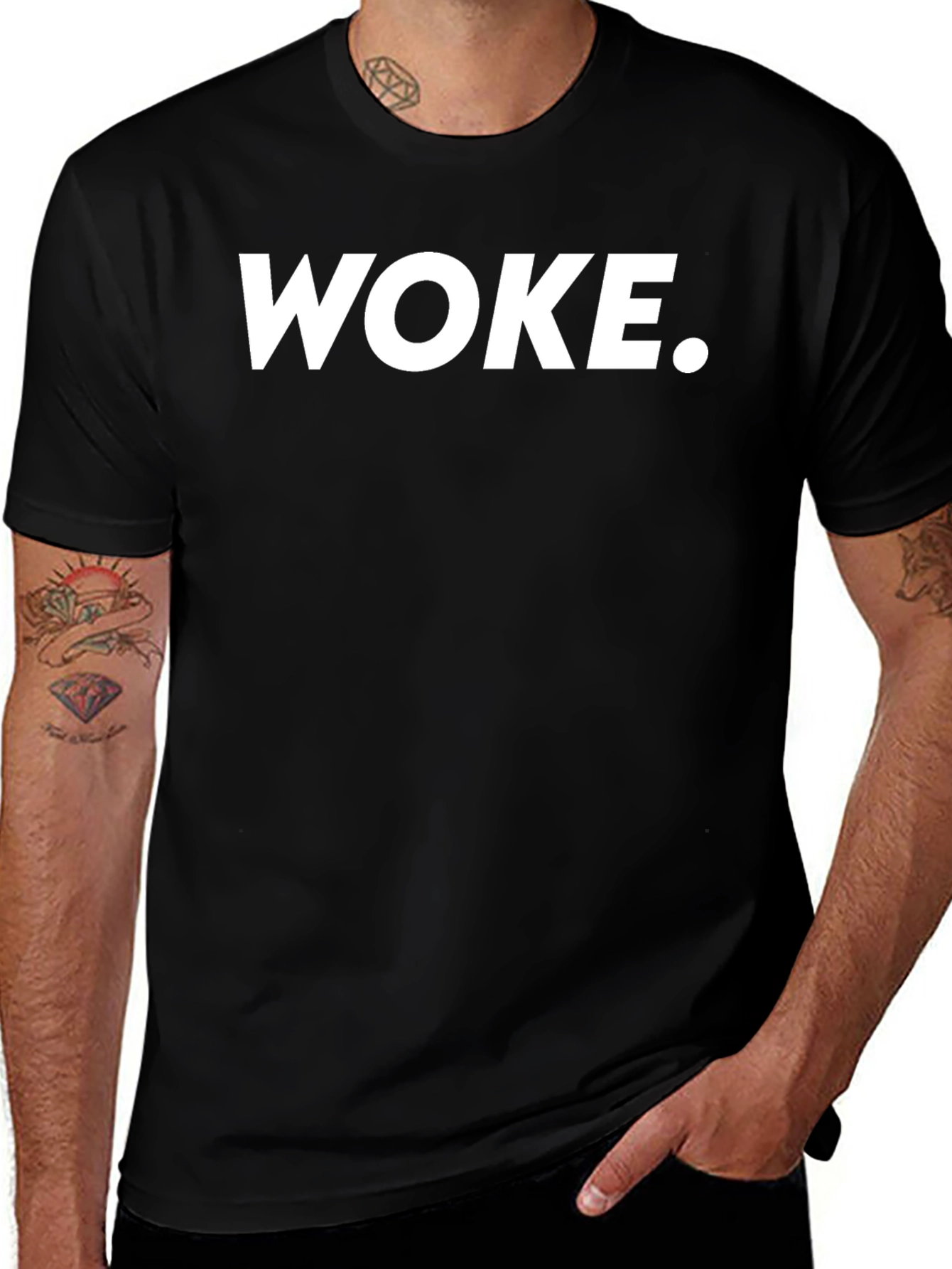 Woke Graphic Tee - Bold Statement T-Shirt
