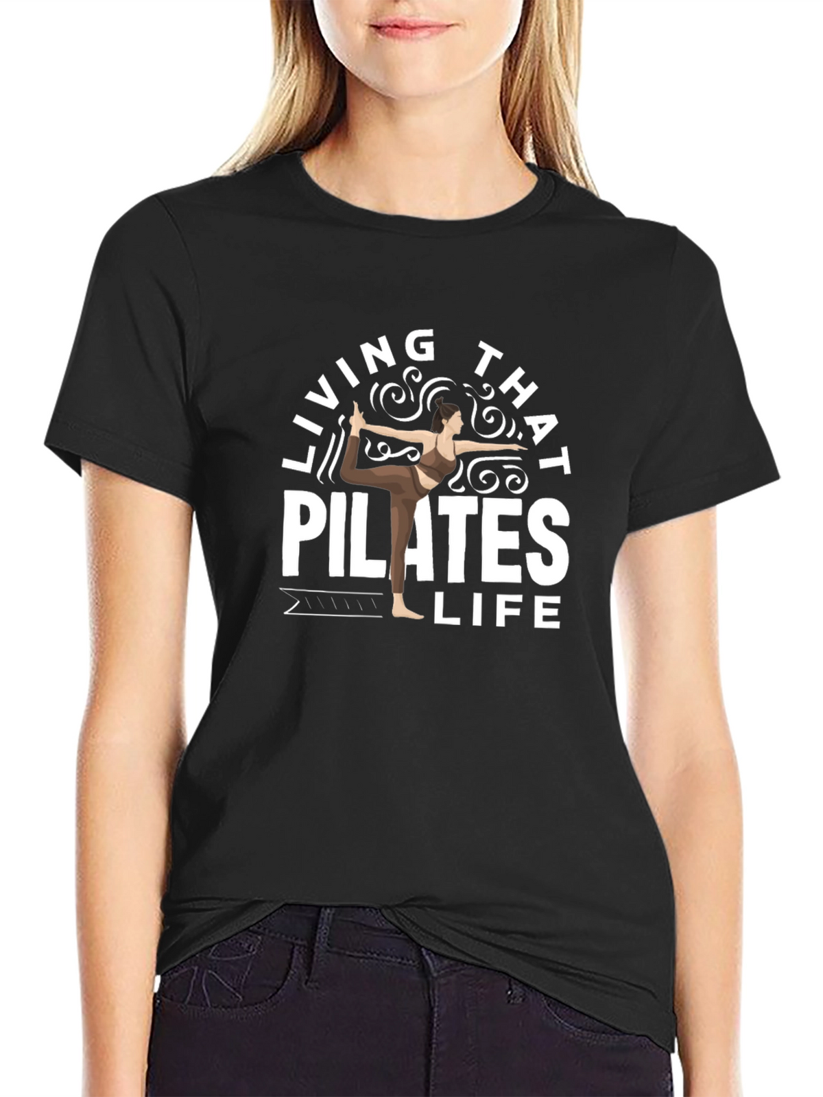 Pilates Life T-Shirt - Stylish Workout Apparel