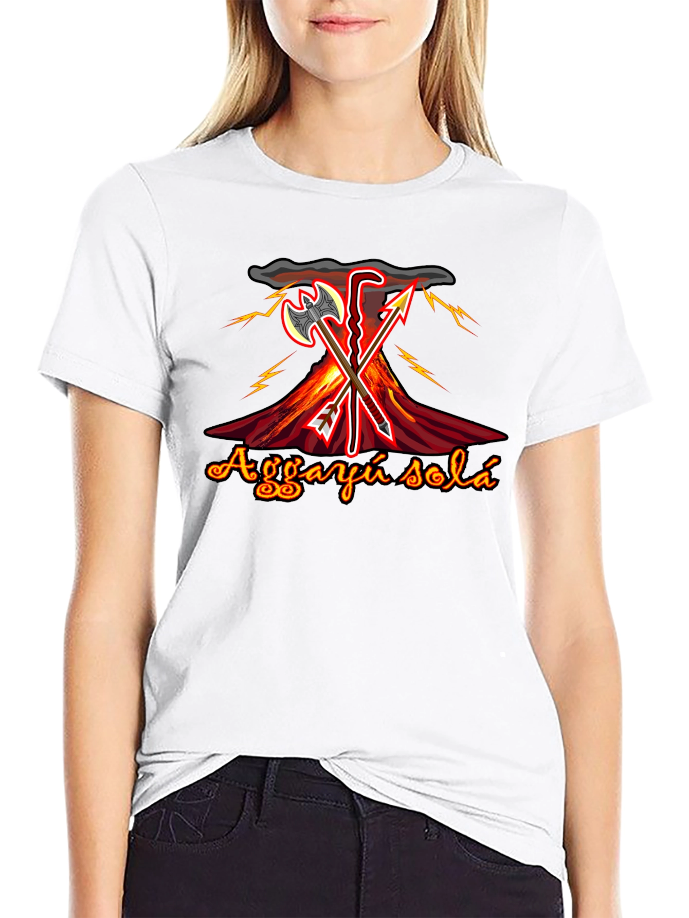 Aggayu Sola T-Shirt Black