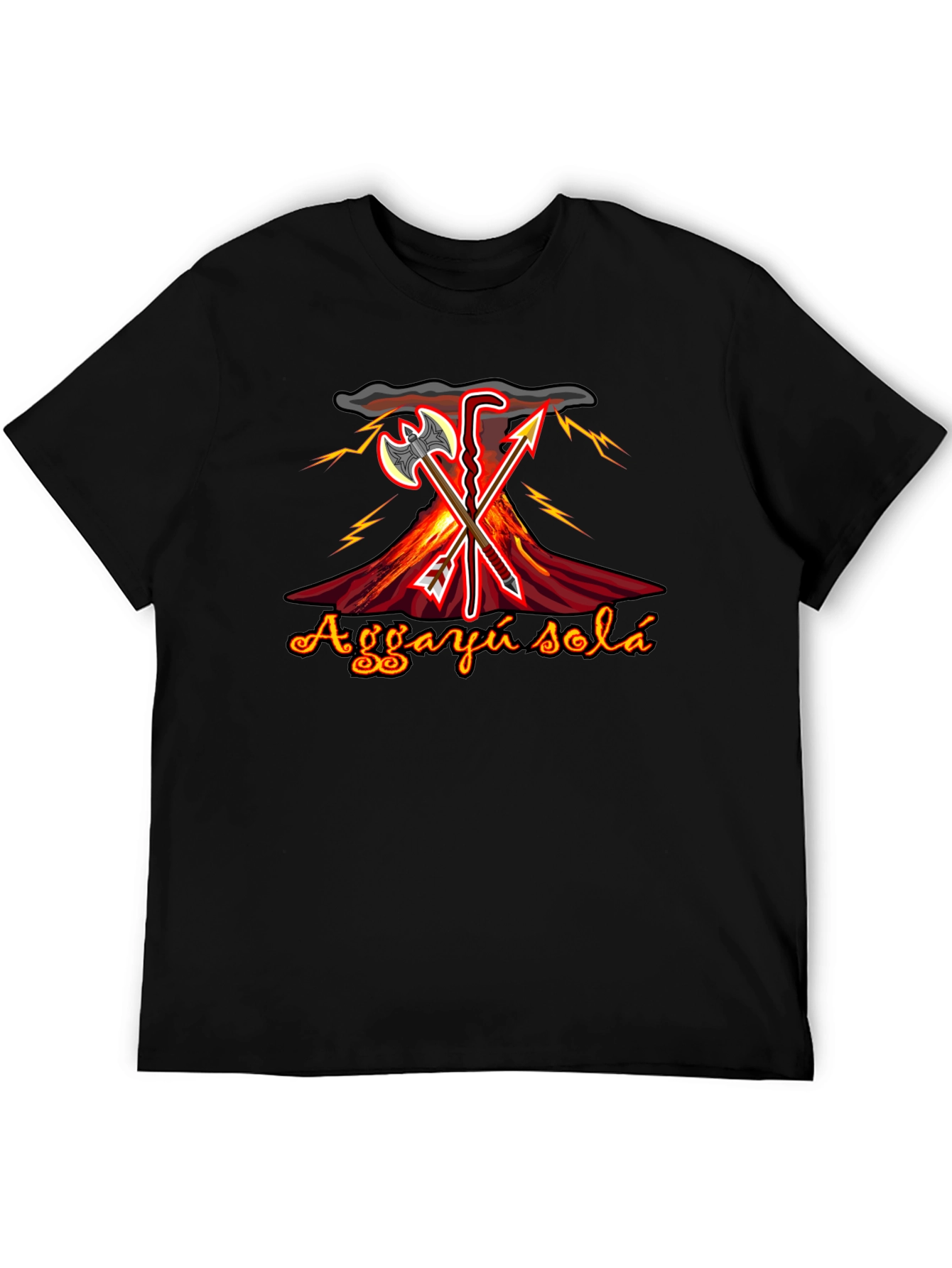 Aggayu Sola T-Shirt Black