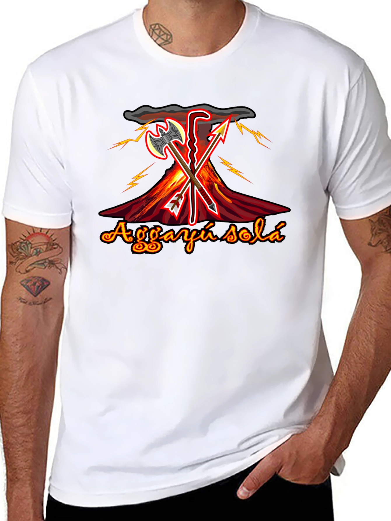 Aggayu Sola T-Shirt Black