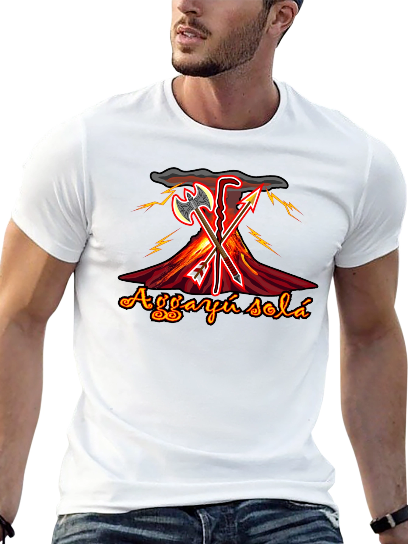 Aggayu Sola T-Shirt Black