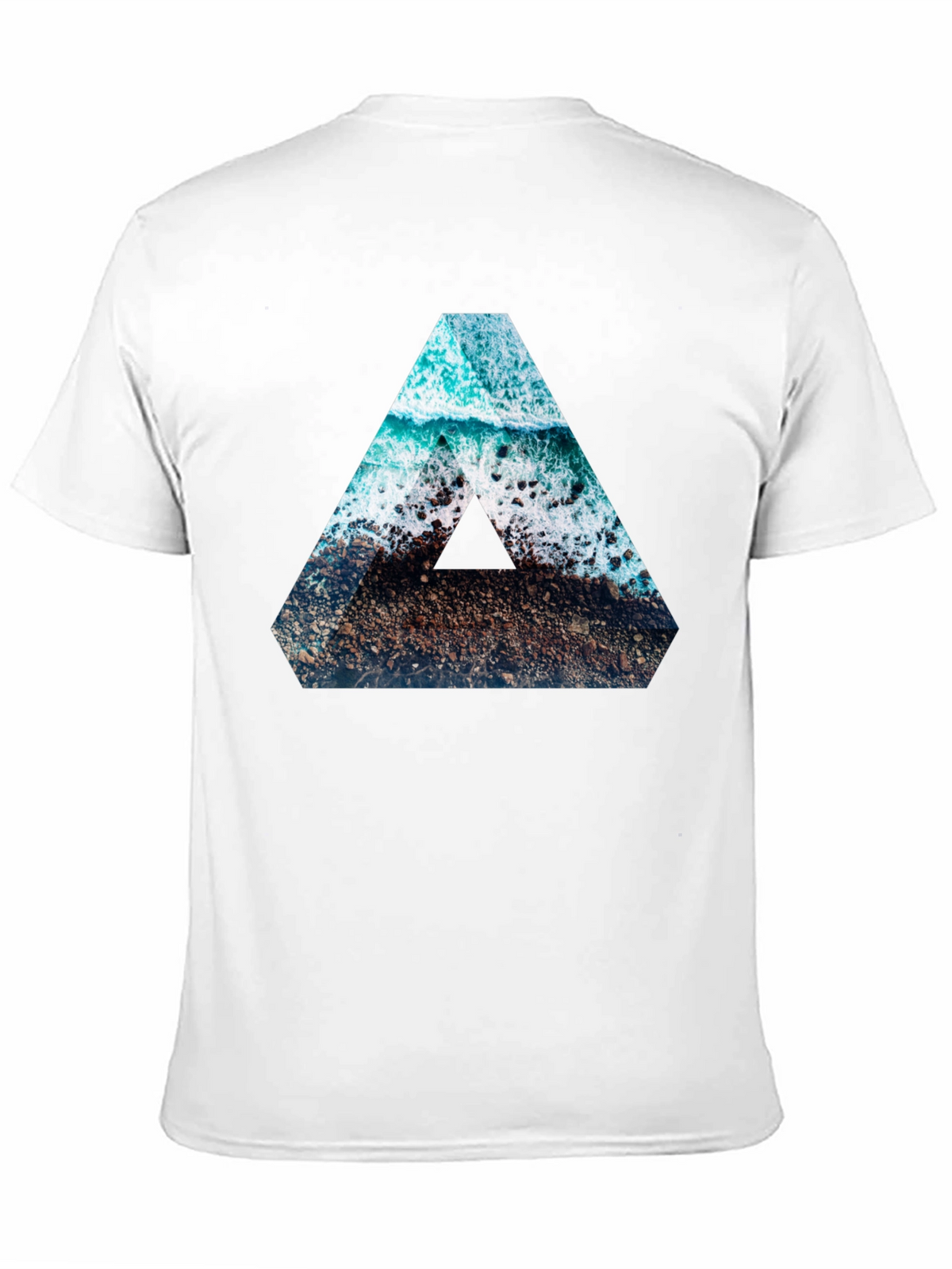 Ocean Wave Triangle Graphic Tee