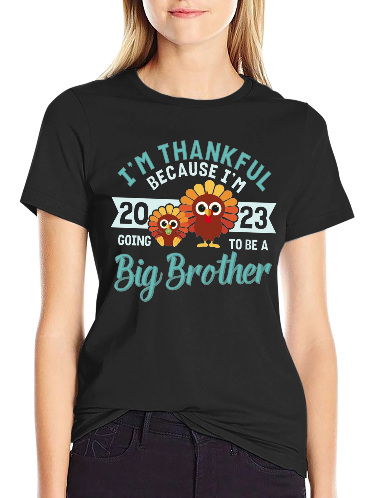 Im Thankful Big Brother Thanksgiving T-Shirt