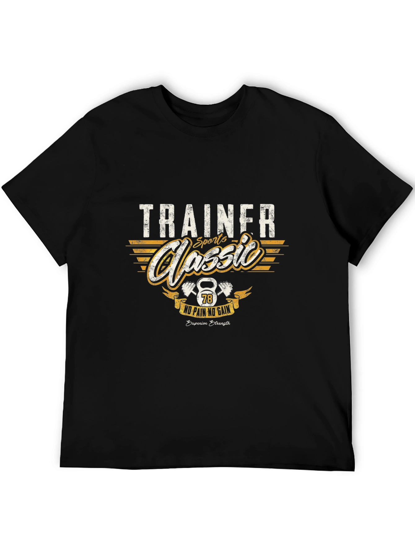 Trainer Classic Black Graphic T-Shirt