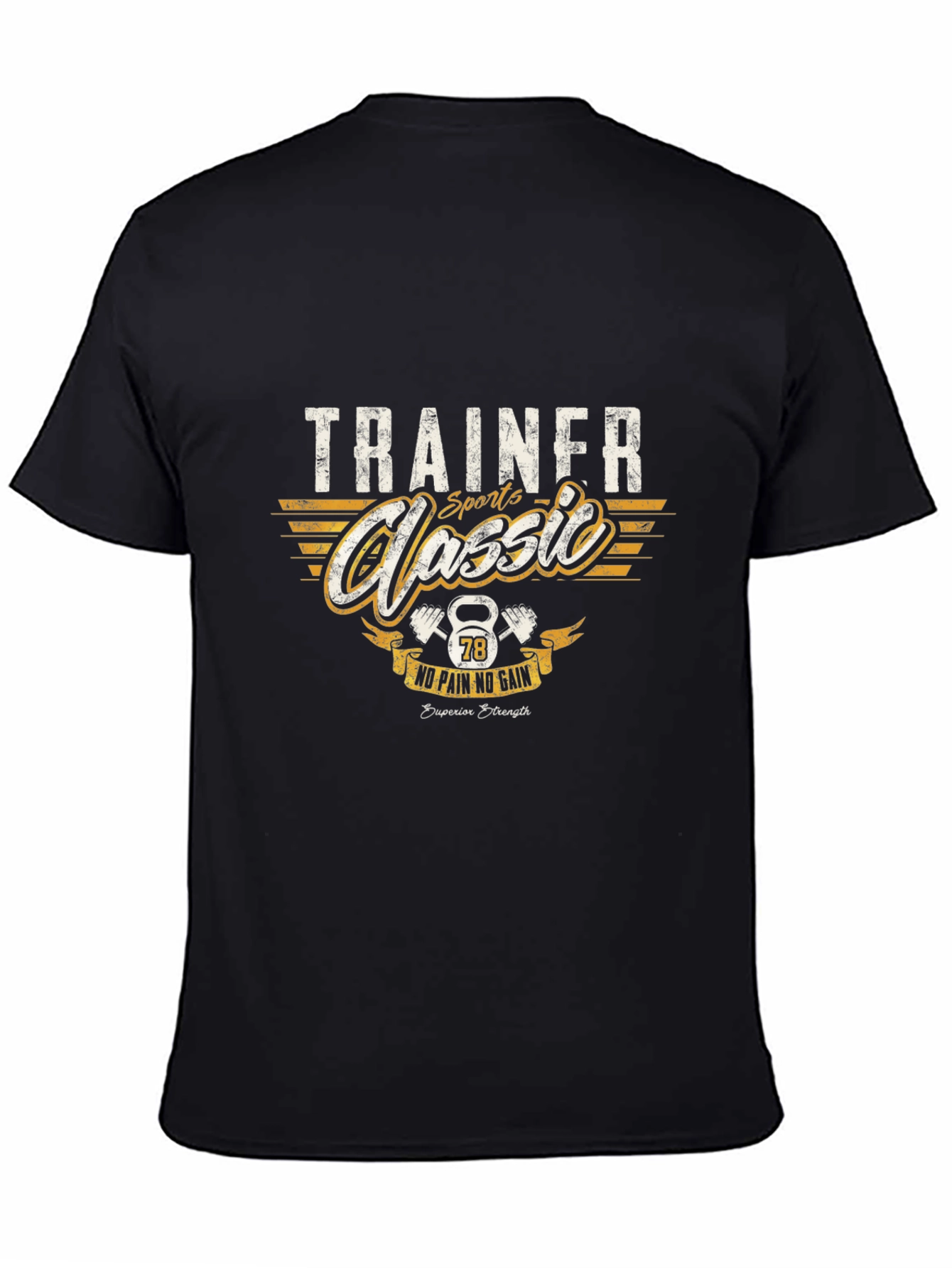 Trainer Classic Black Graphic T-Shirt