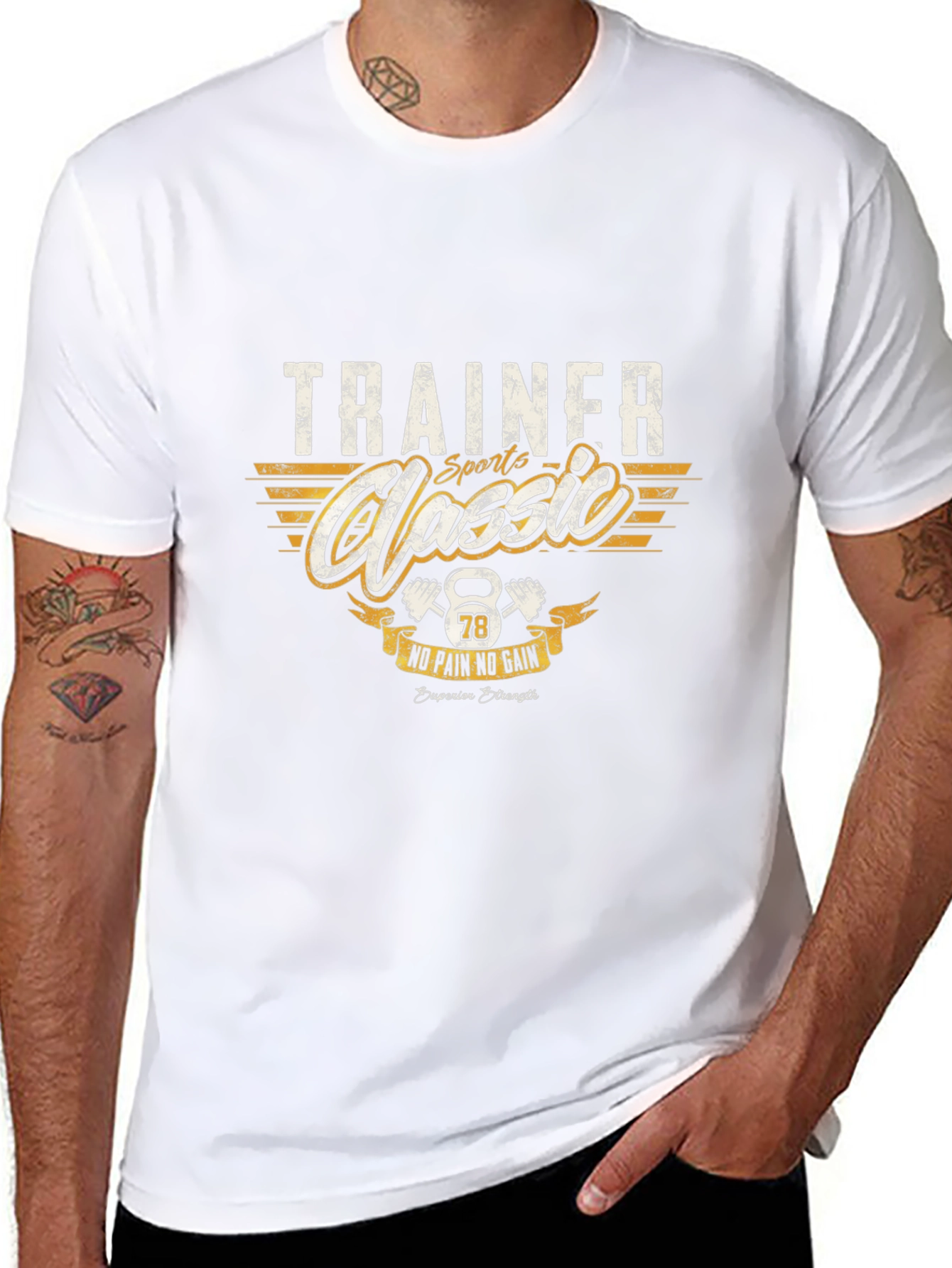 Trainer Classic Black Graphic T-Shirt