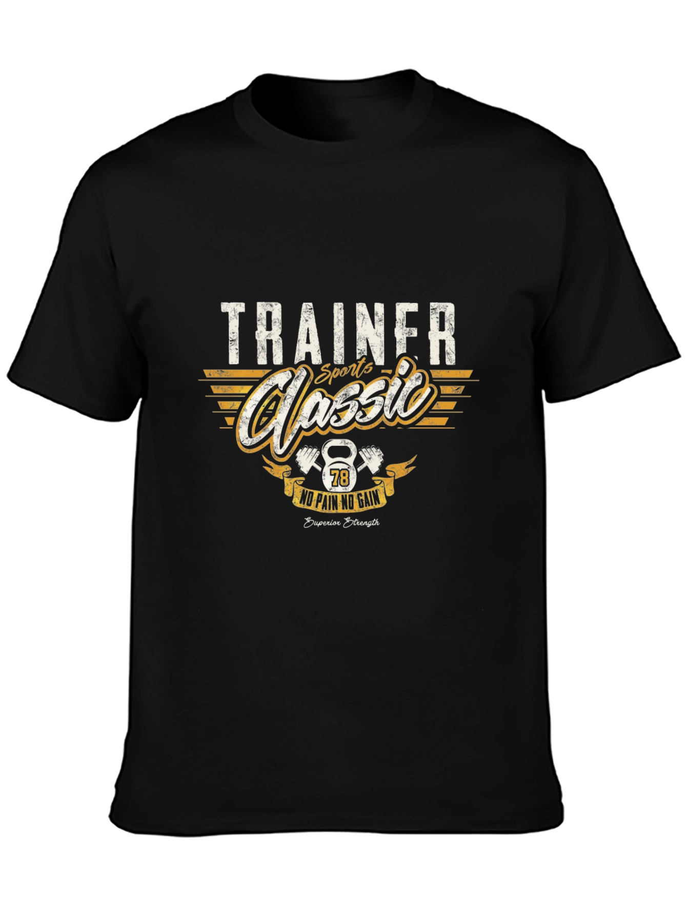 Trainer Classic Black Graphic T-Shirt