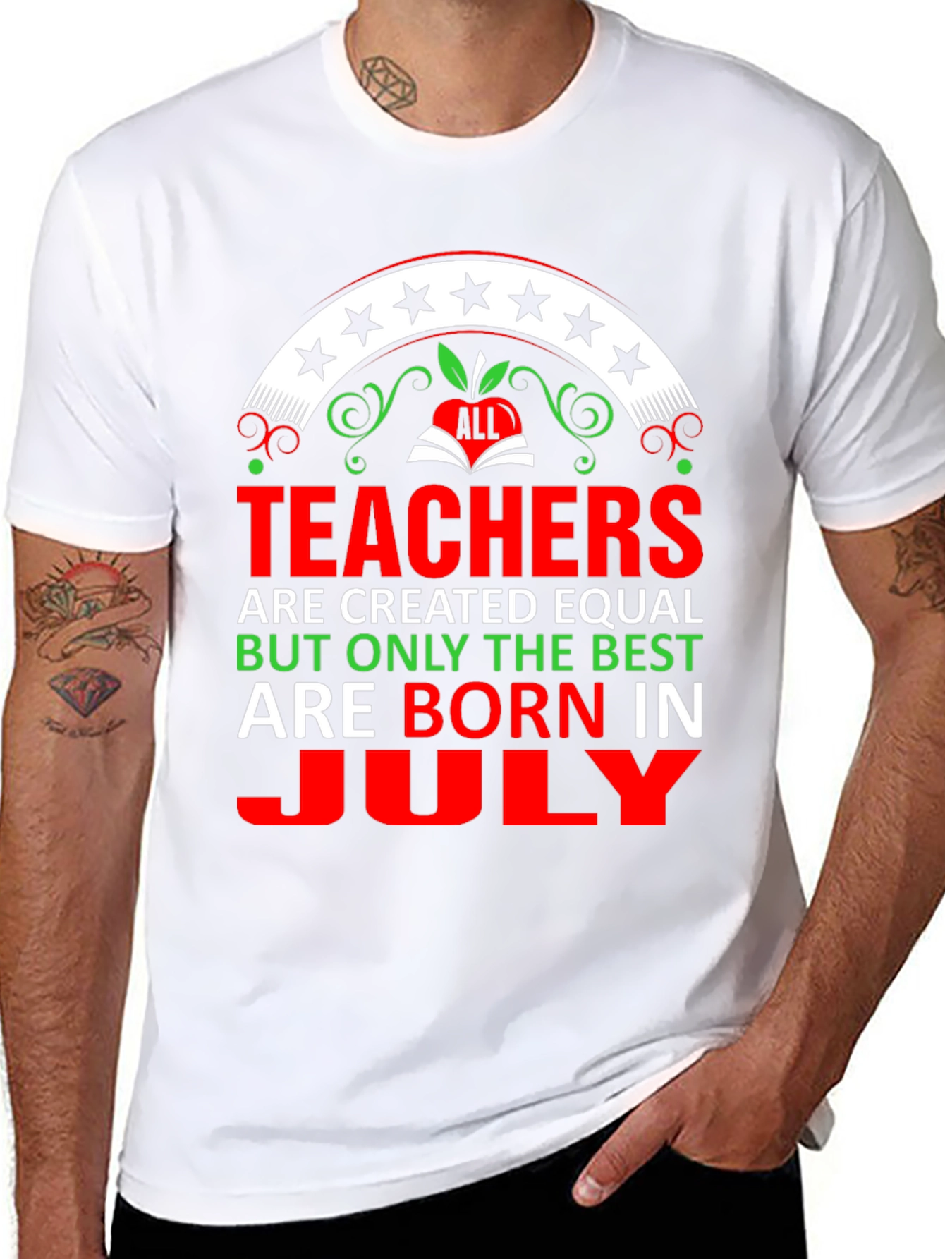 Teachers Born in July T-Shirt