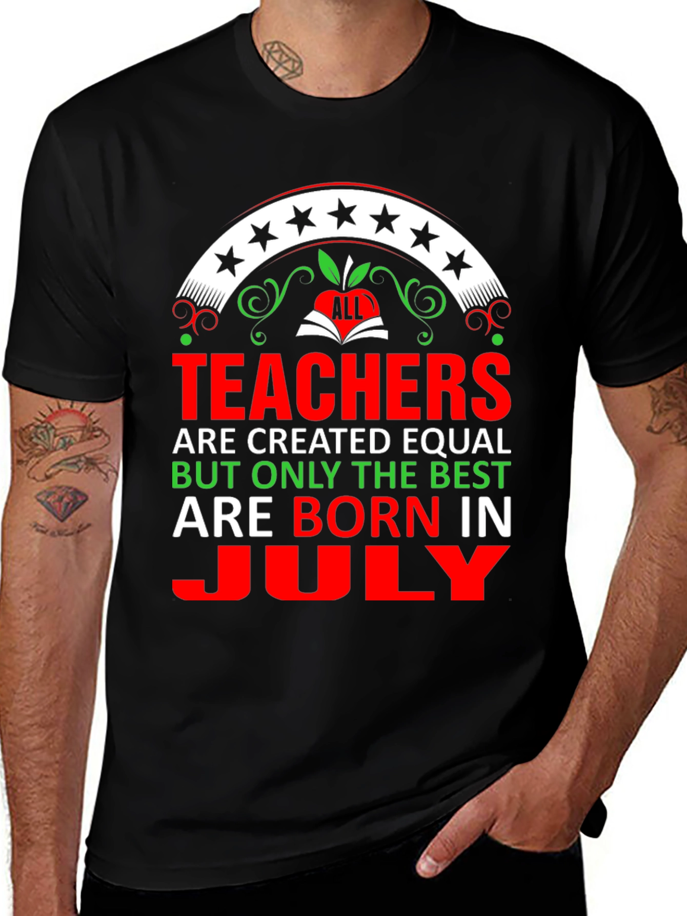 Teachers Born in July T-Shirt