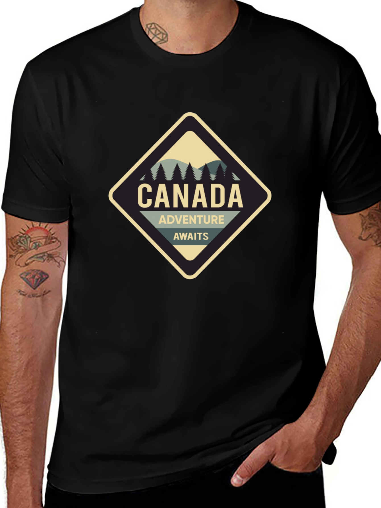 Canada Adventure Awaits Graphic T-Shirt