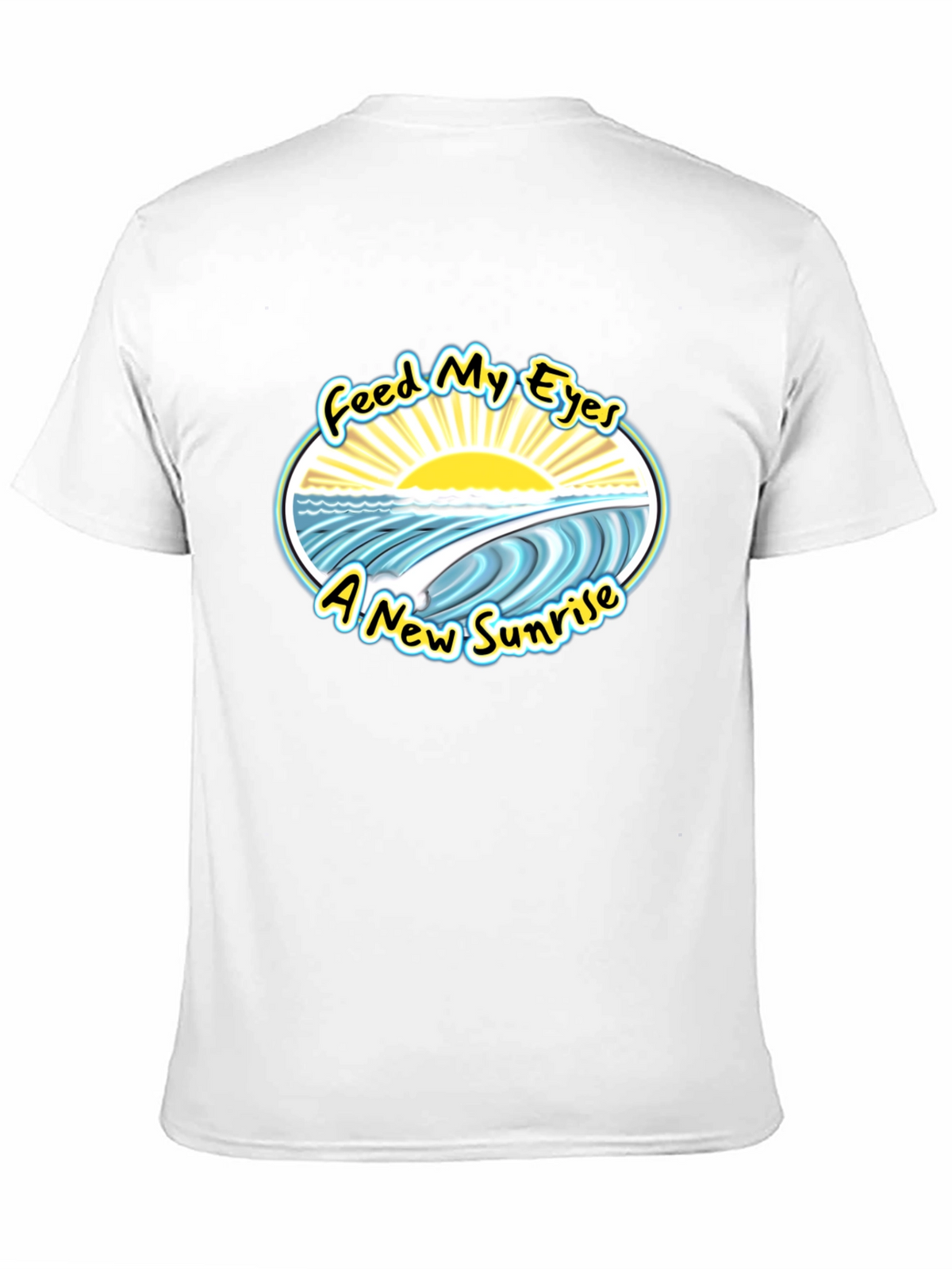 Feed My Eyes New Sunrise Graphic Tee - Black