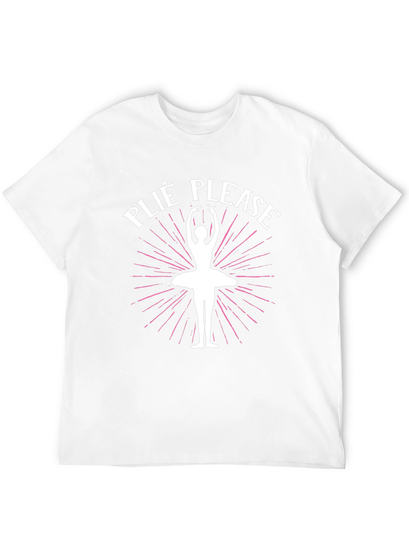 Plie Please Ballet T-Shirt - Dance Lover Tee
