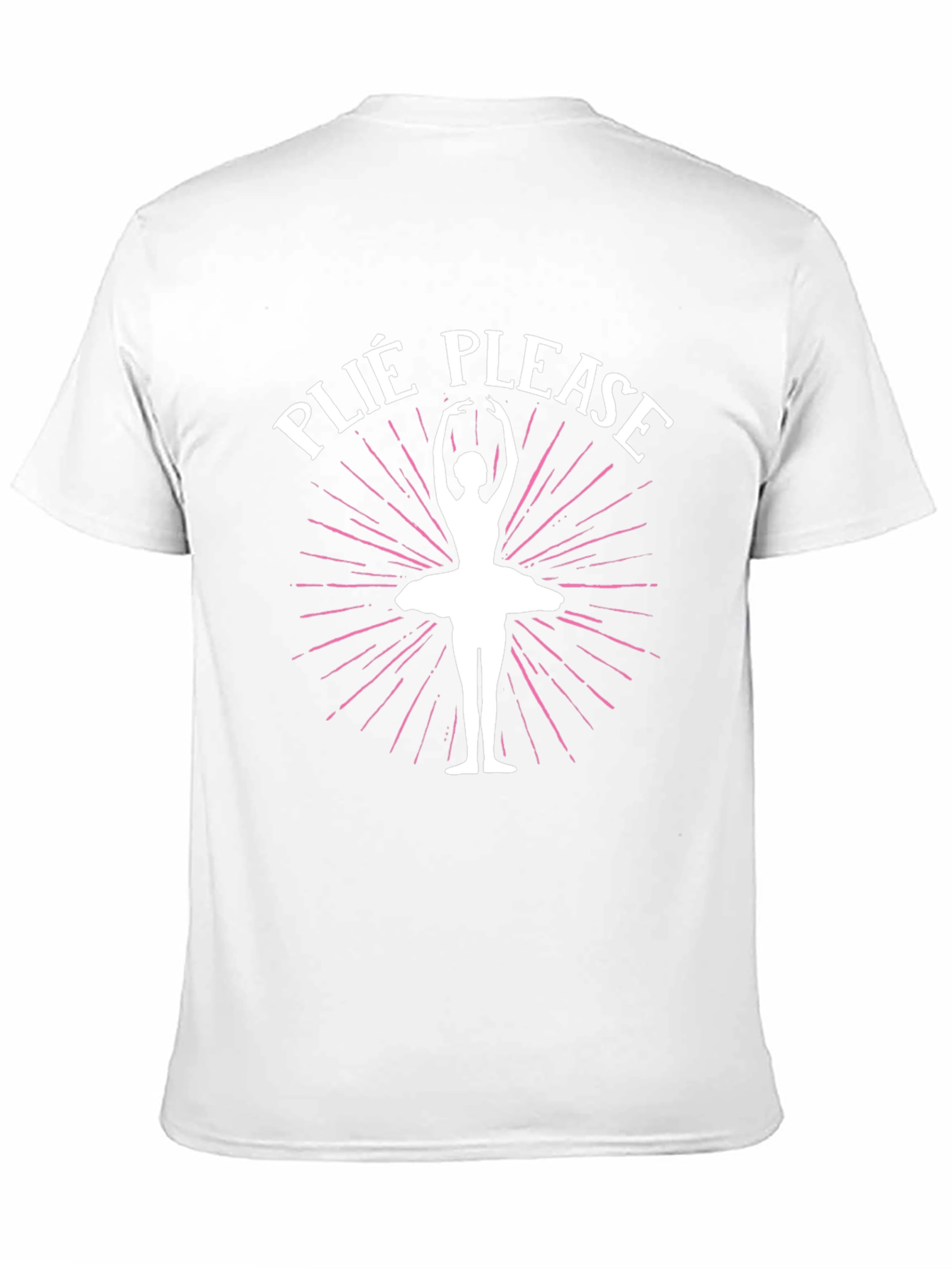 Plie Please Ballet T-Shirt - Dance Lover Tee