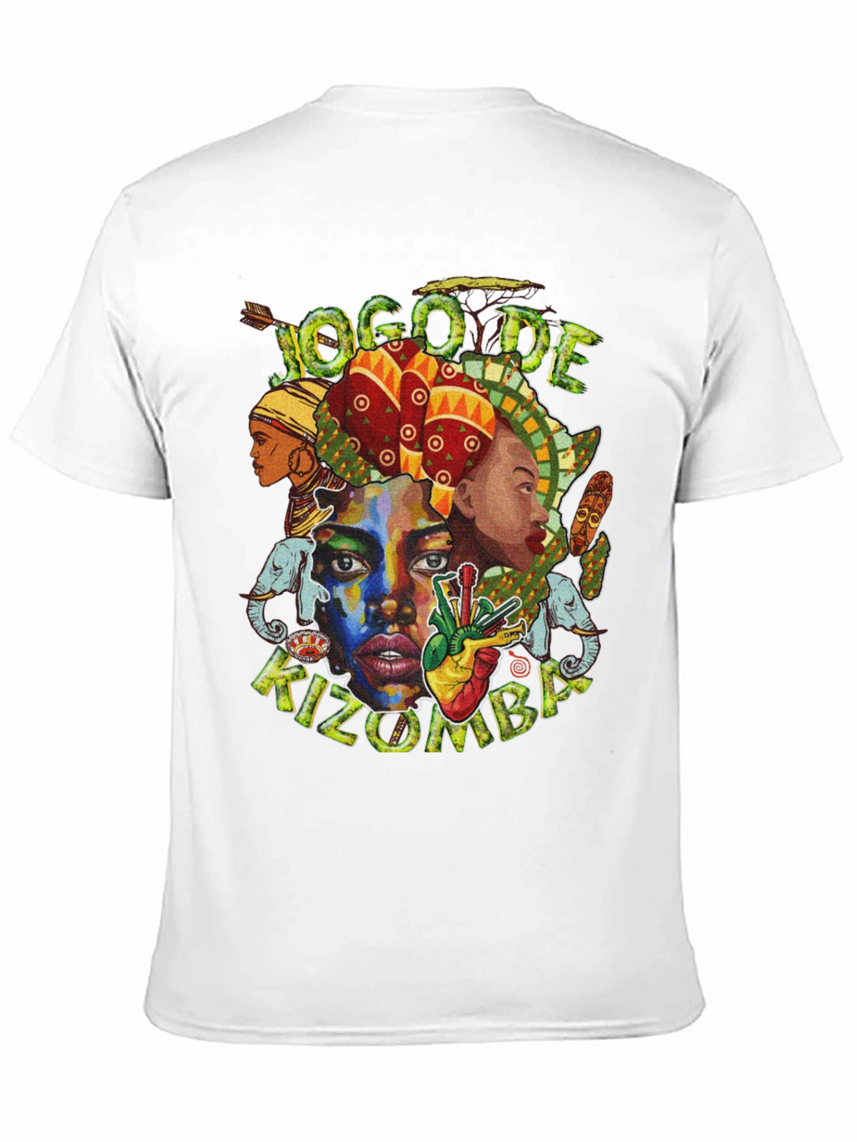 Jogo De Kizomba T-Shirt - African Dance Tee
