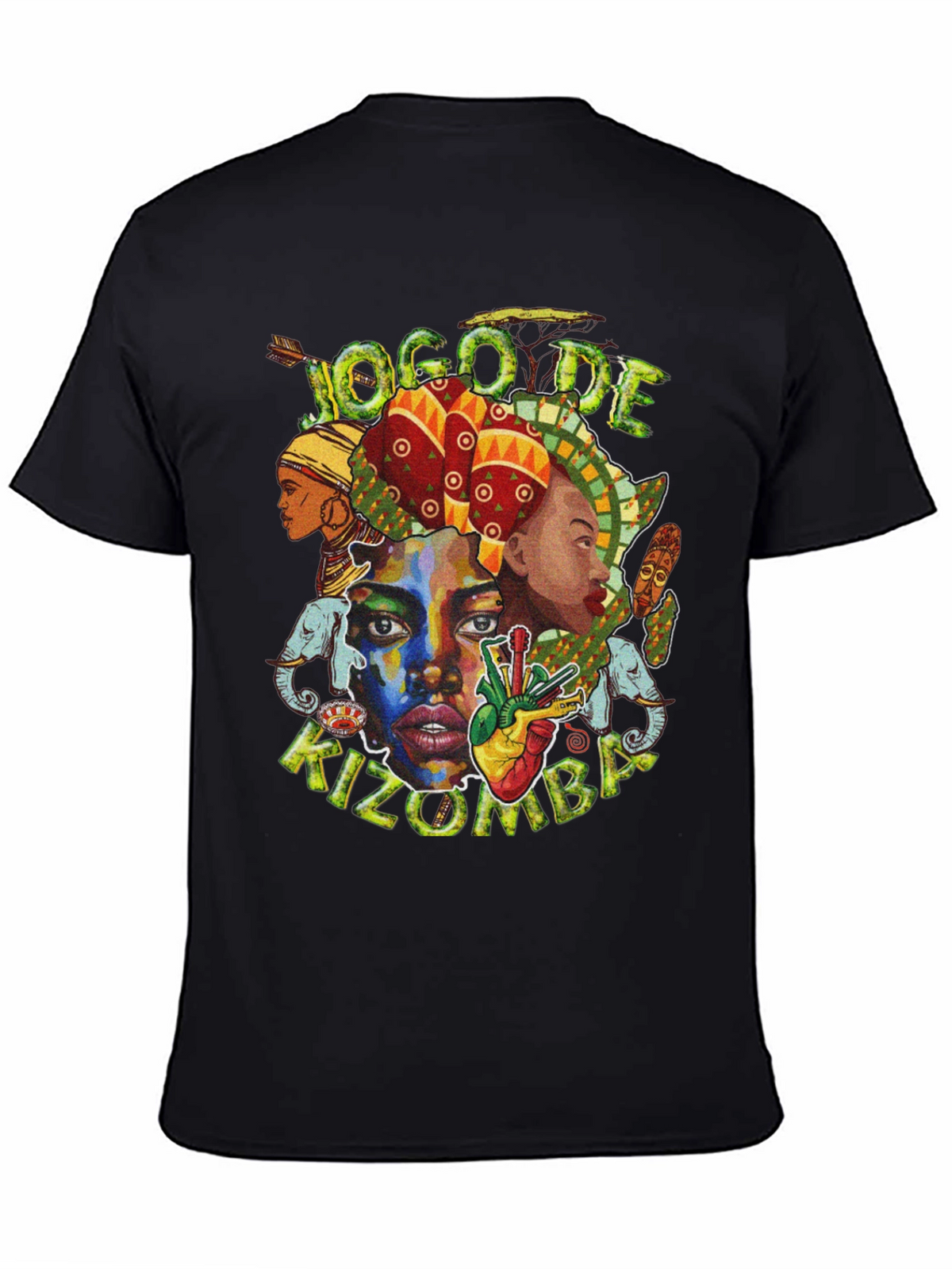 Jogo De Kizomba T-Shirt - African Dance Tee