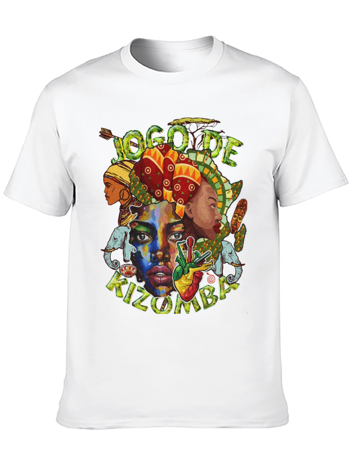 Jogo De Kizomba T-Shirt - African Dance Tee