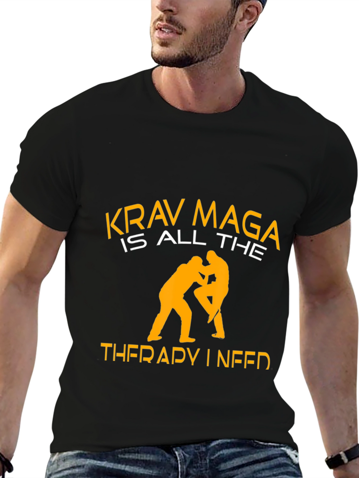 Krav Maga Therapy T-Shirt: Martial Arts Tee