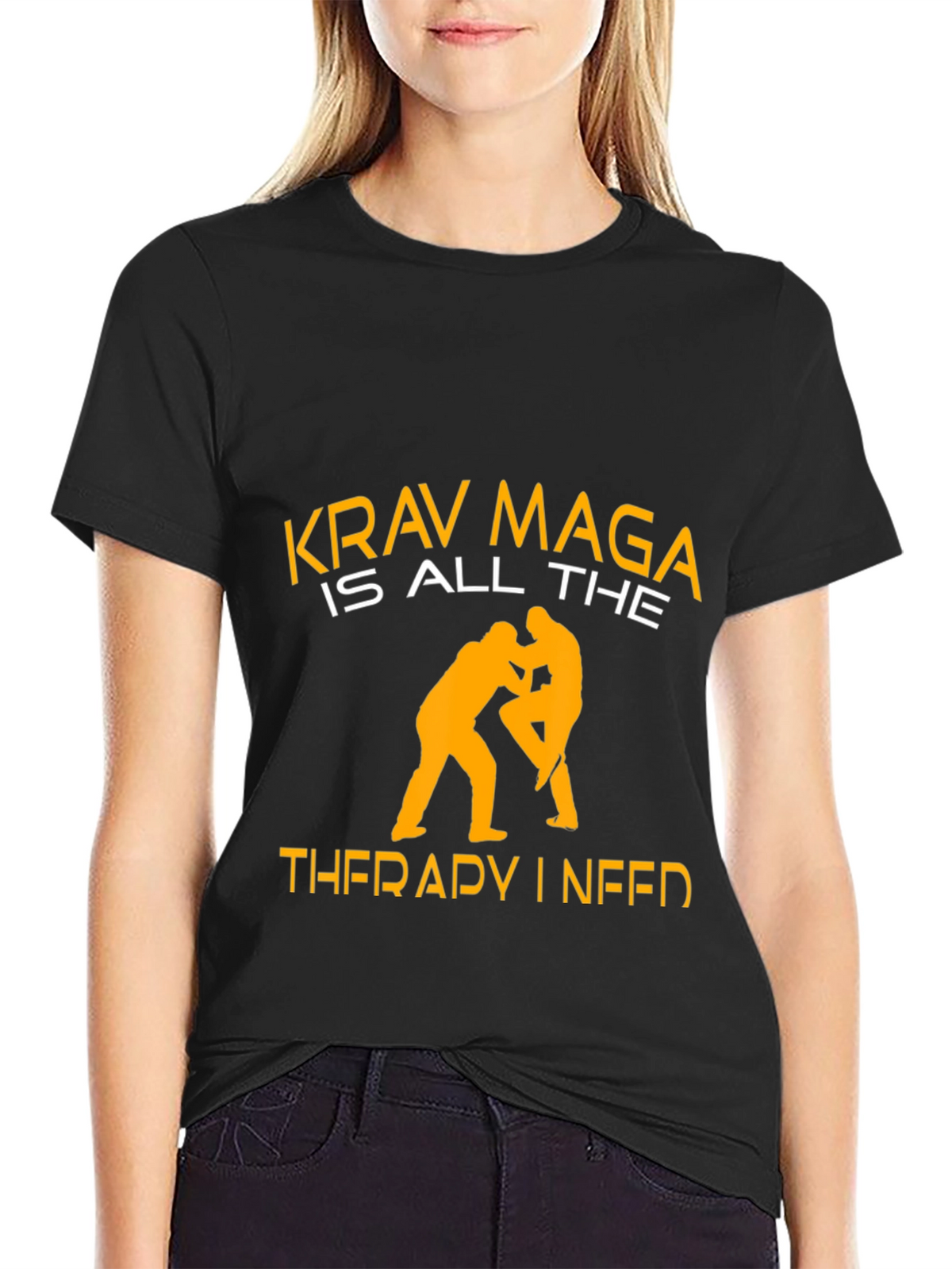 Krav Maga Therapy T-Shirt: Martial Arts Tee