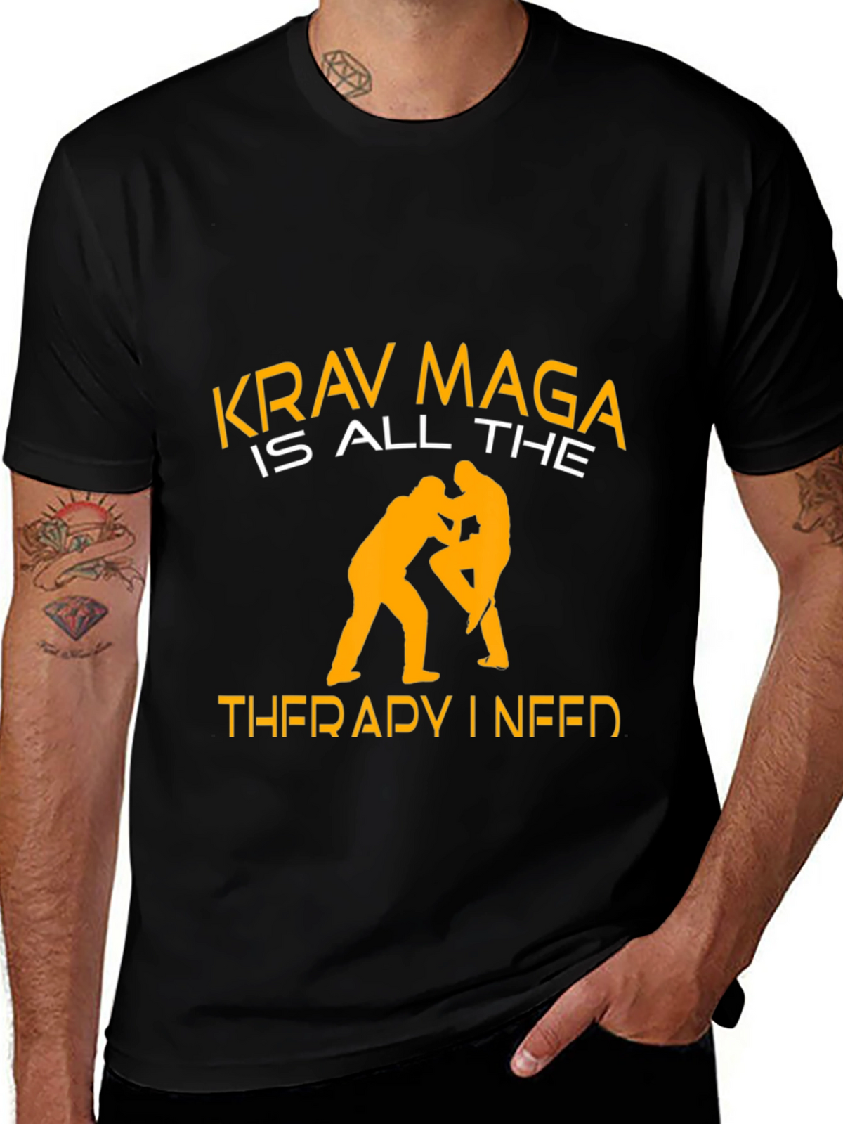 Krav Maga Therapy T-Shirt: Martial Arts Tee