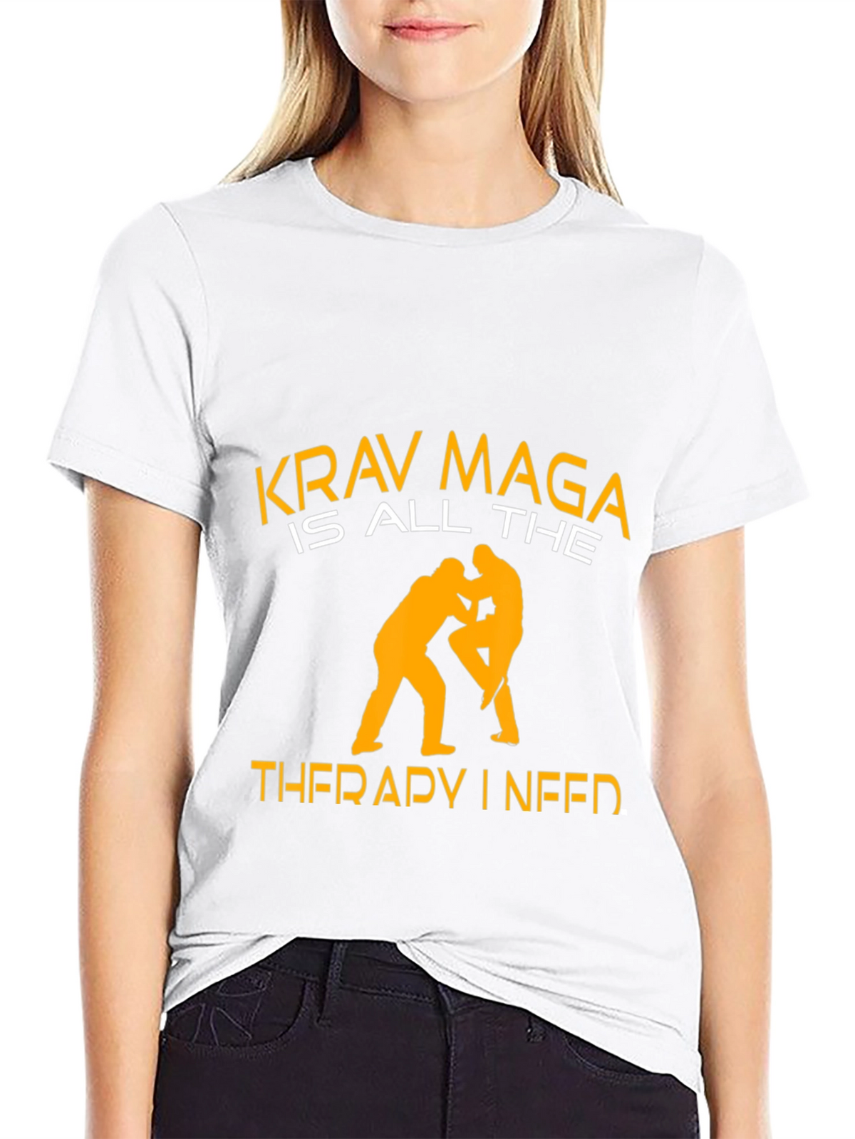Krav Maga Therapy T-Shirt: Martial Arts Tee