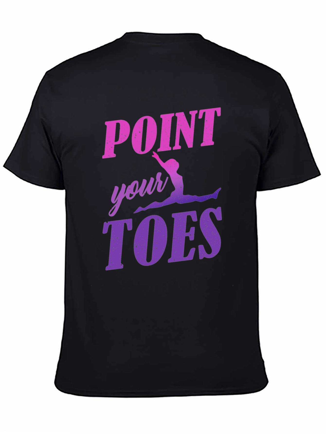 Point Your Toes Gymnastics Graphic Tee