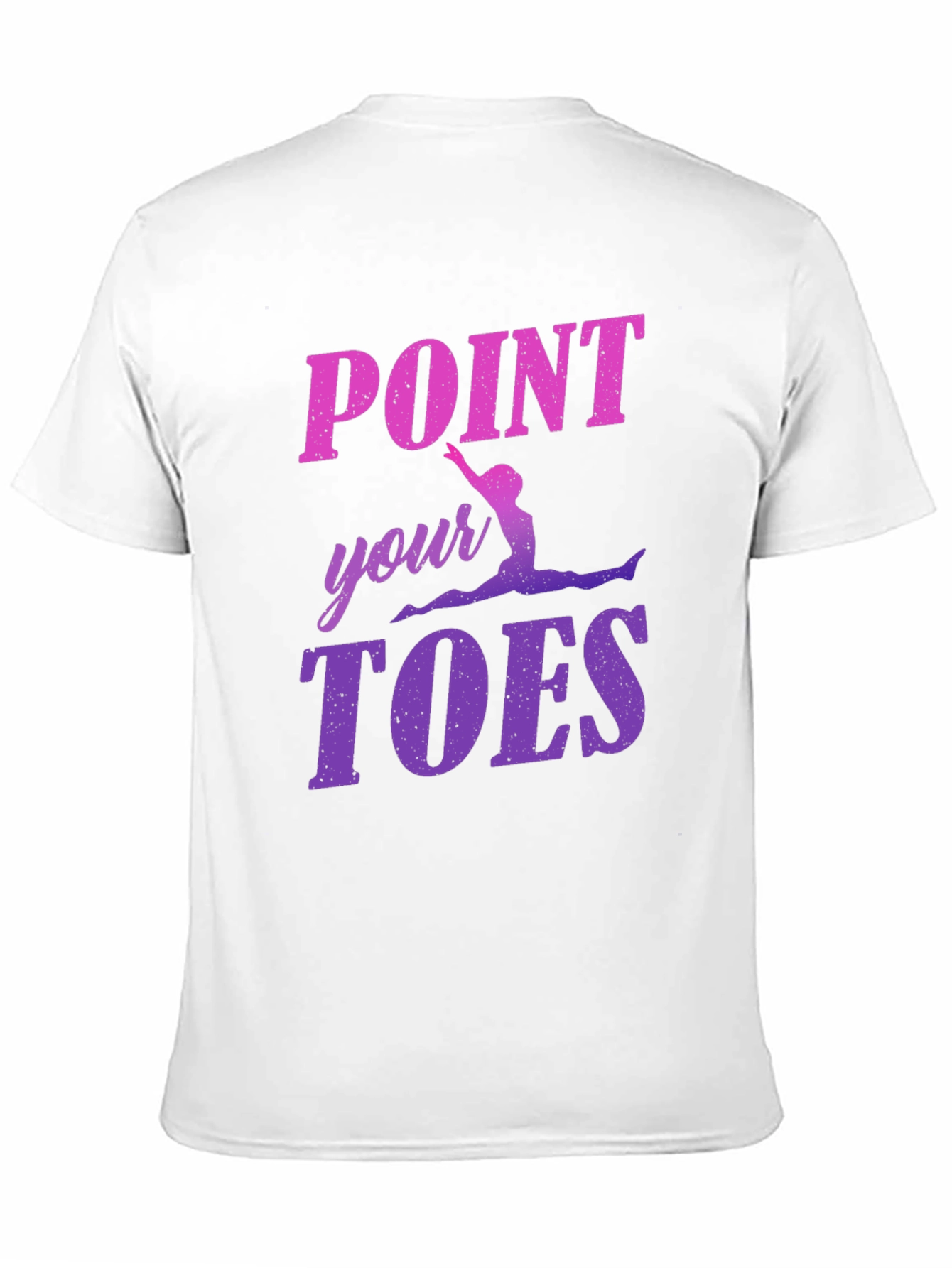 Point Your Toes Gymnastics Graphic Tee