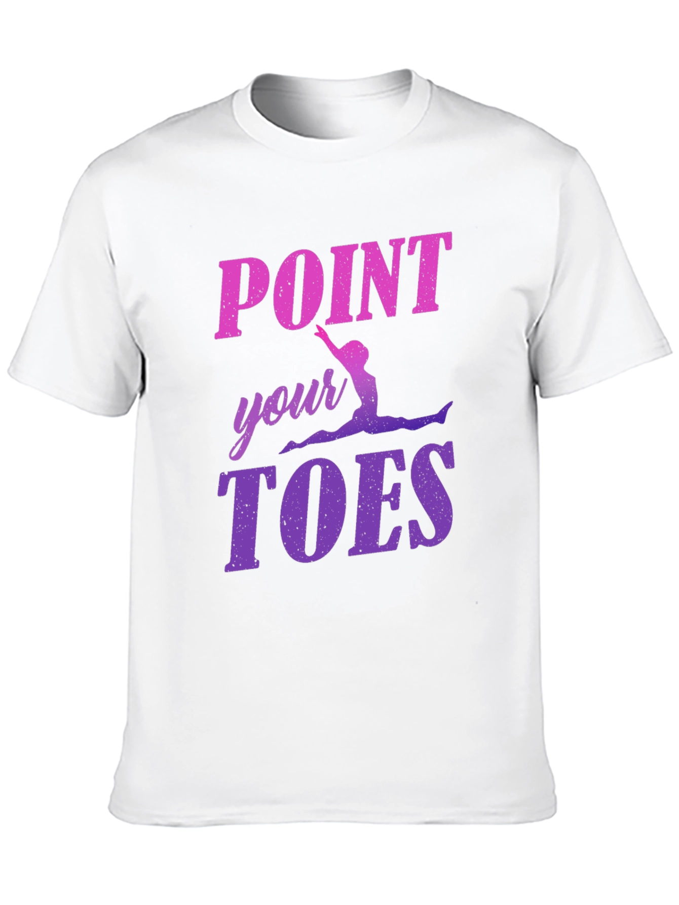 Point Your Toes Gymnastics Graphic Tee