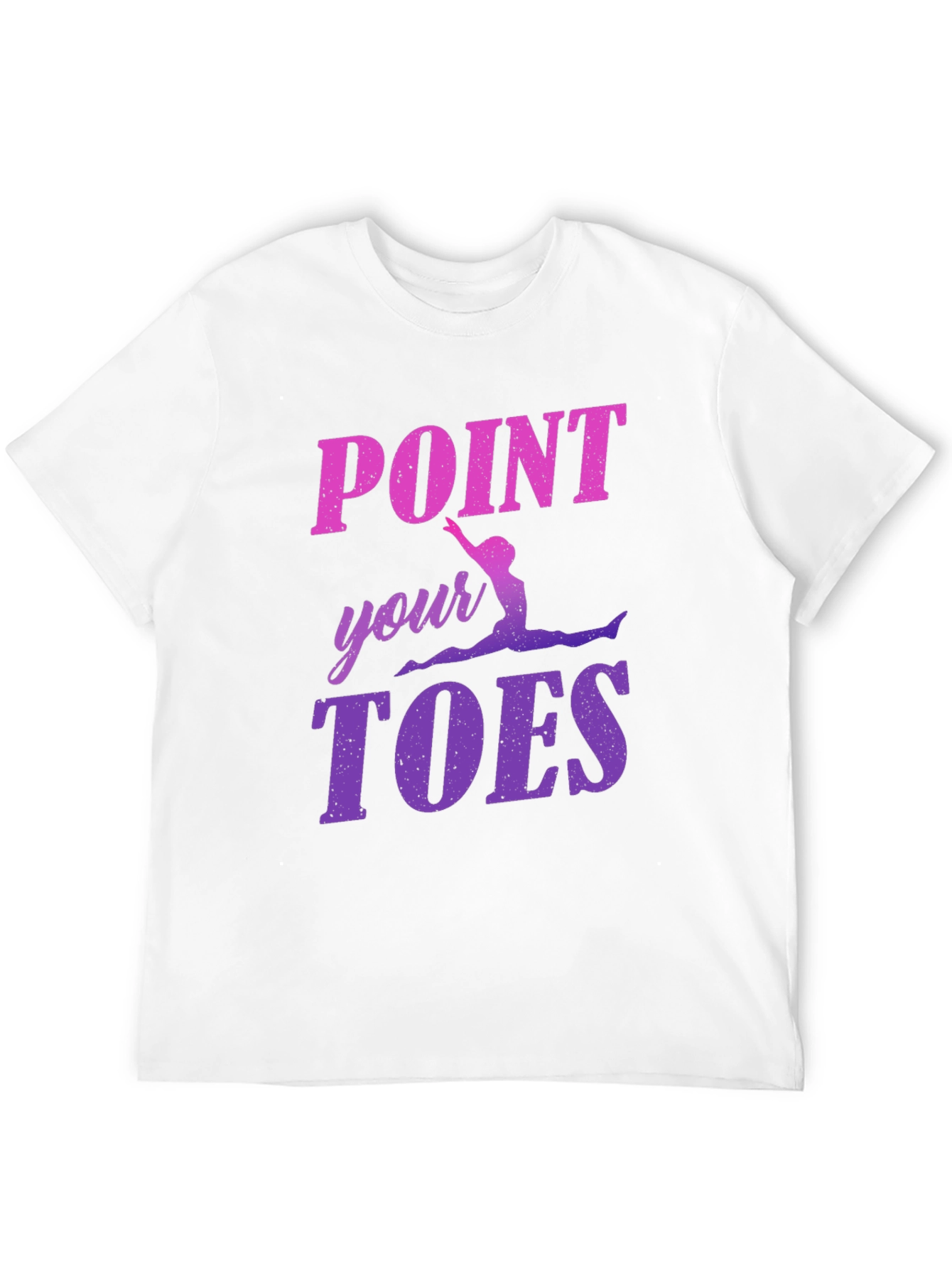 Point Your Toes Gymnastics Graphic Tee
