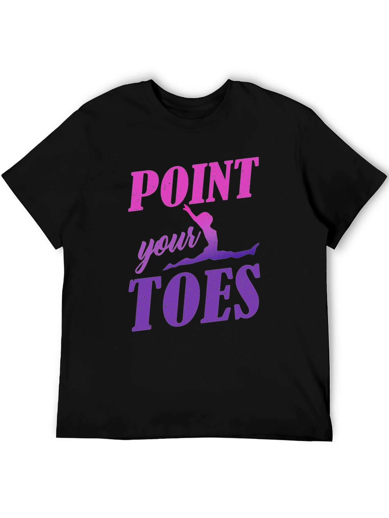 Point Your Toes Gymnastics Graphic Tee