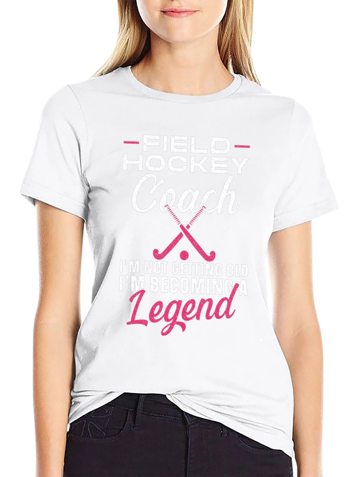 Field Hockey Coach Legend T-Shirt