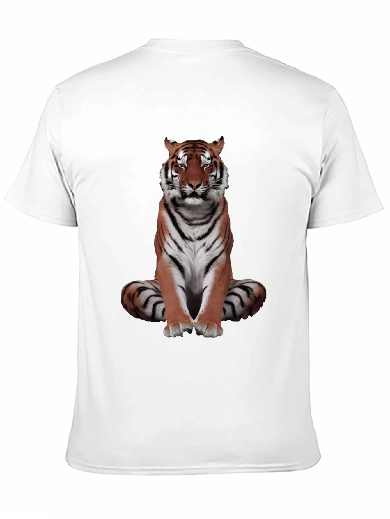 Cool Tiger Graphic Tee - Black Casual Shirt