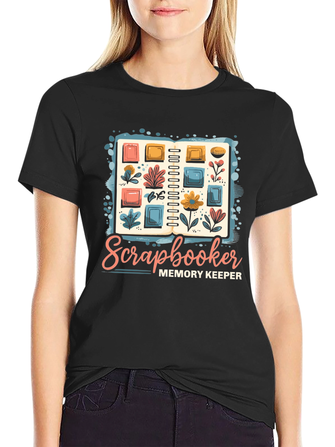 Scrapbooker Memory Keeper Graphic Tee