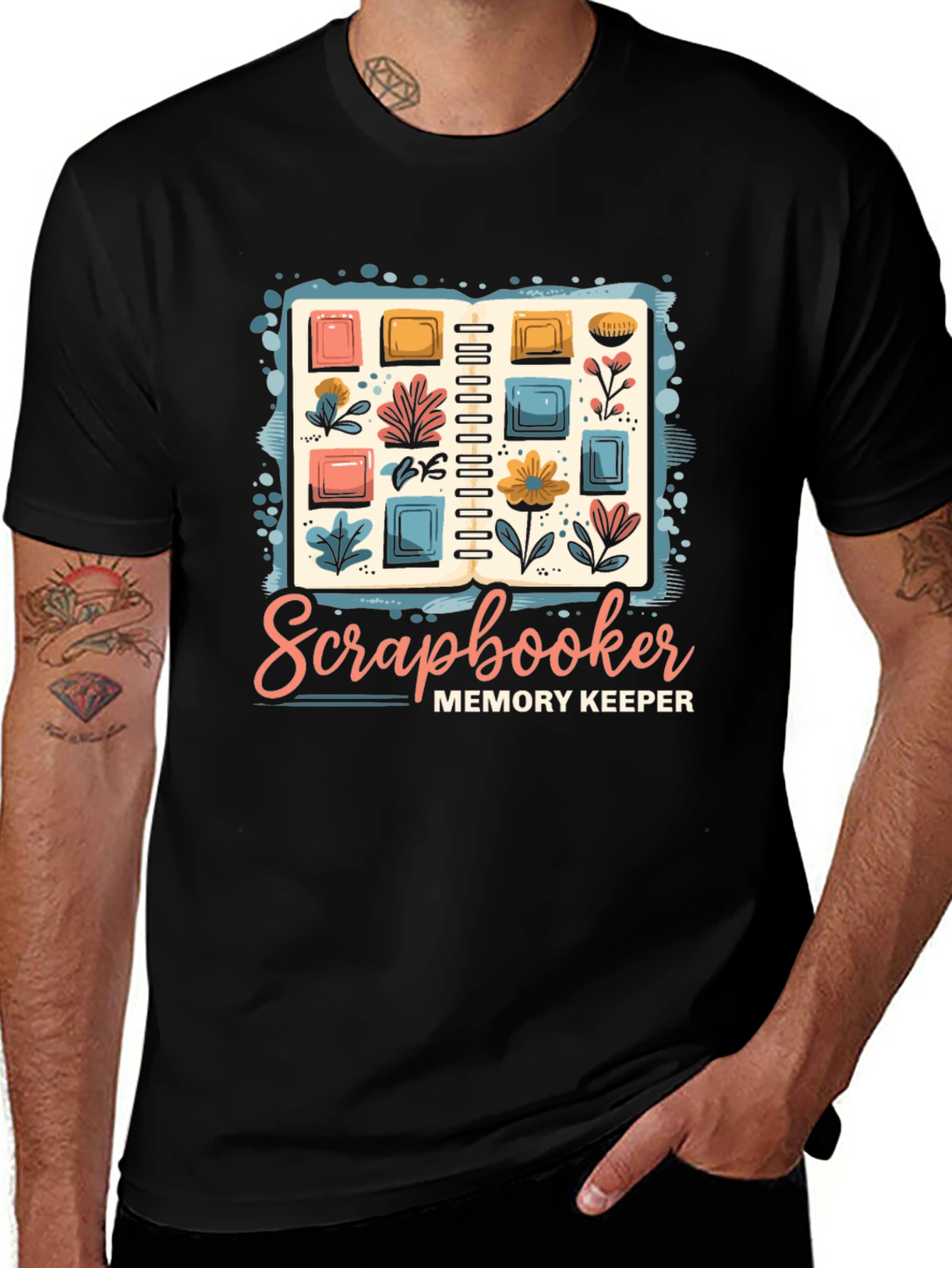 Scrapbooker Memory Keeper Graphic Tee