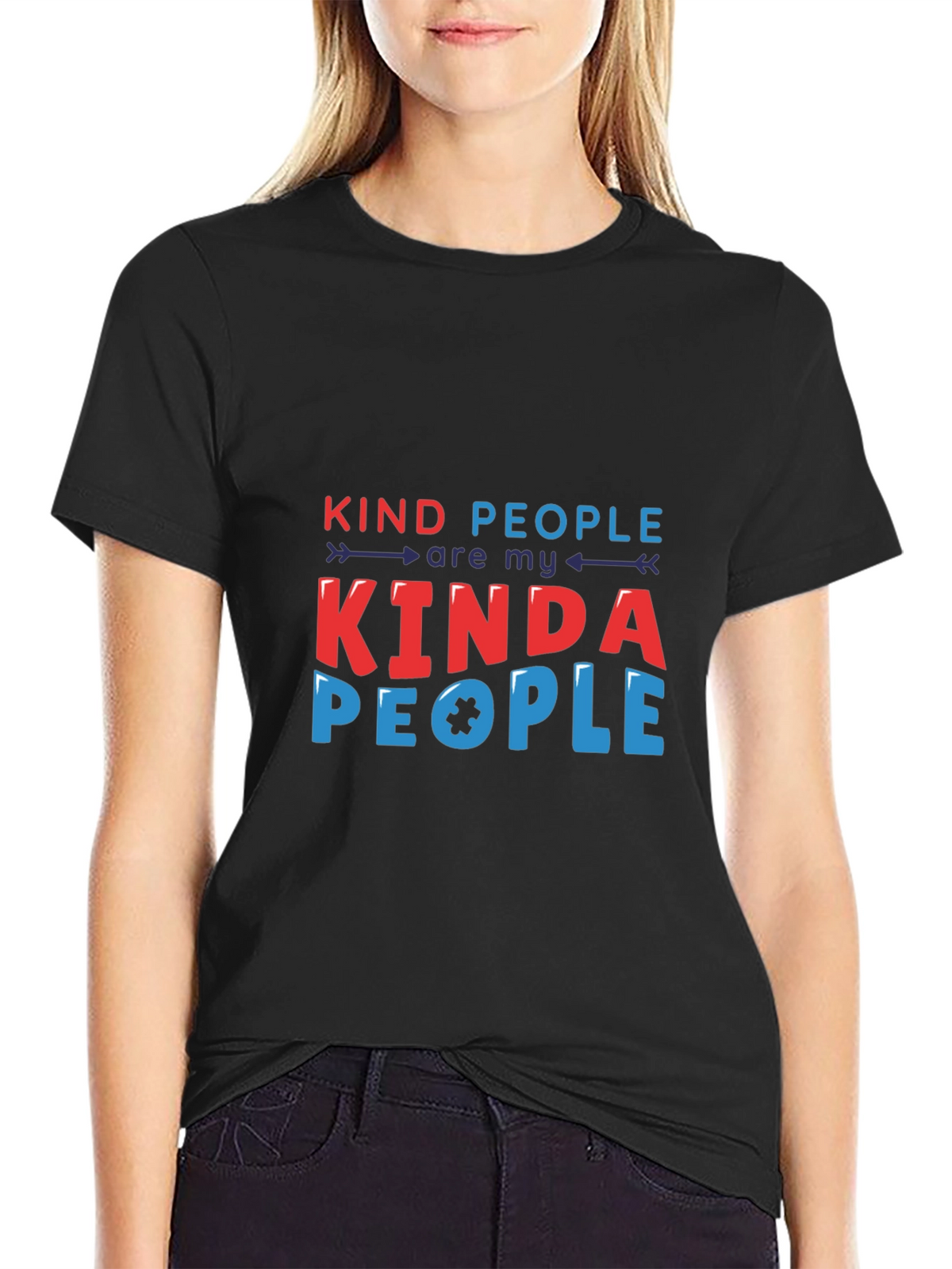 Kind People T-Shirt - Positive Vibes