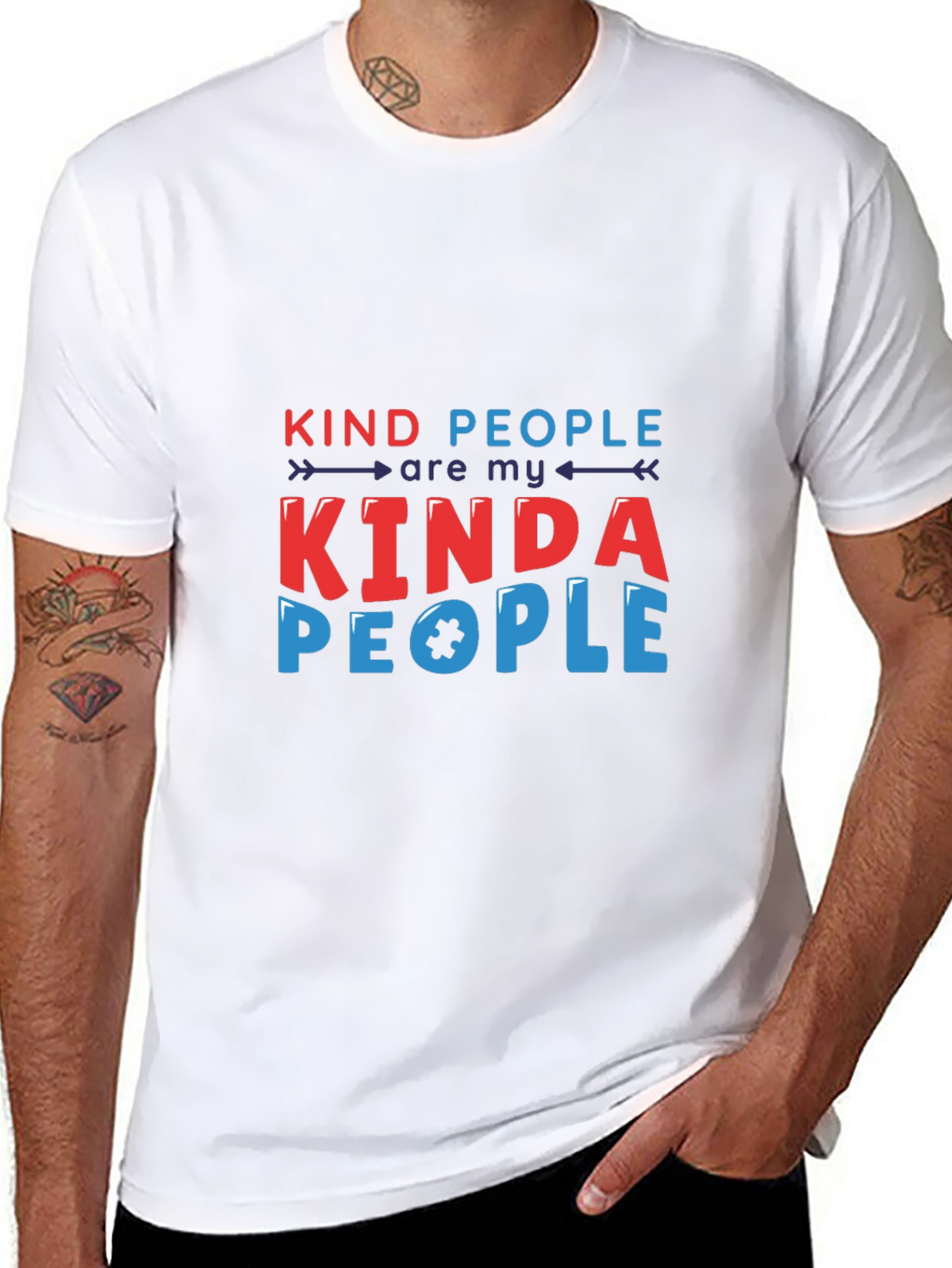 Kind People T-Shirt - Positive Vibes