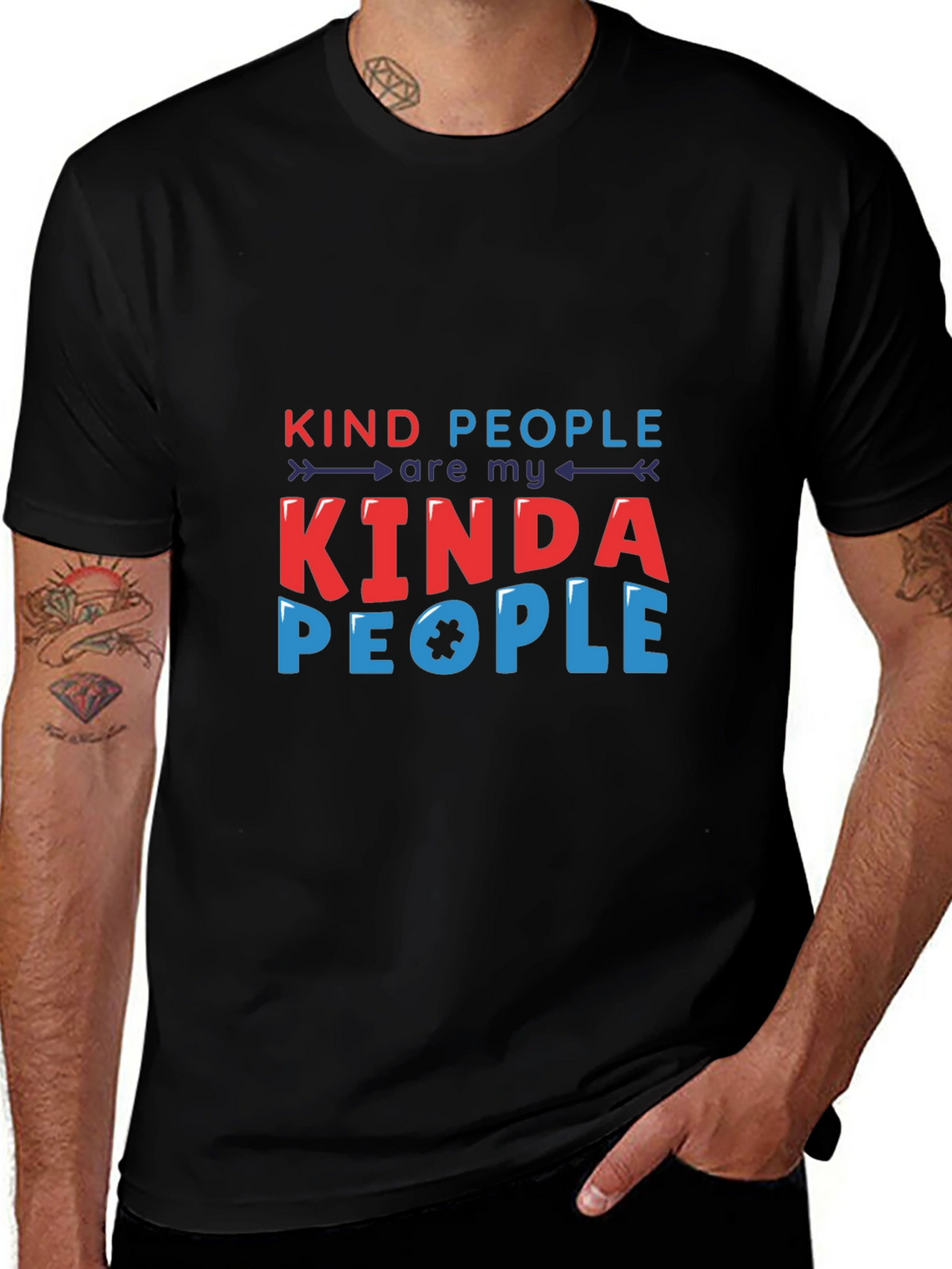 Kind People T-Shirt - Positive Vibes