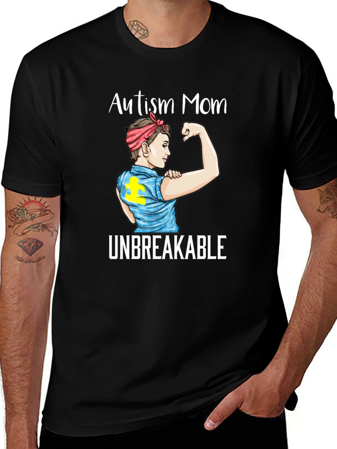 Autism Mom Unbreakable T-Shirt