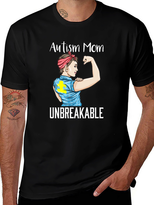Autism Mom Unbreakable T-Shirt