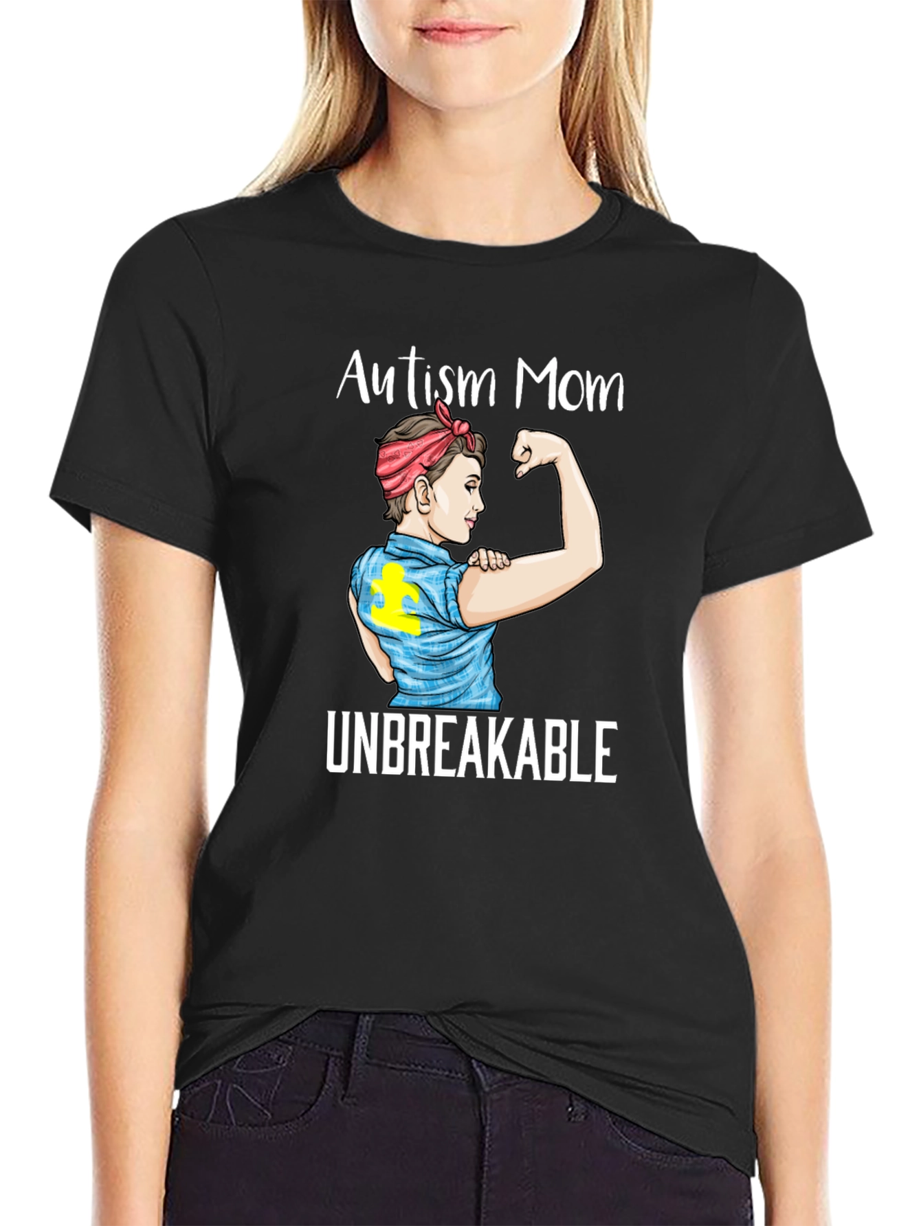 Autism Mom Unbreakable T-Shirt