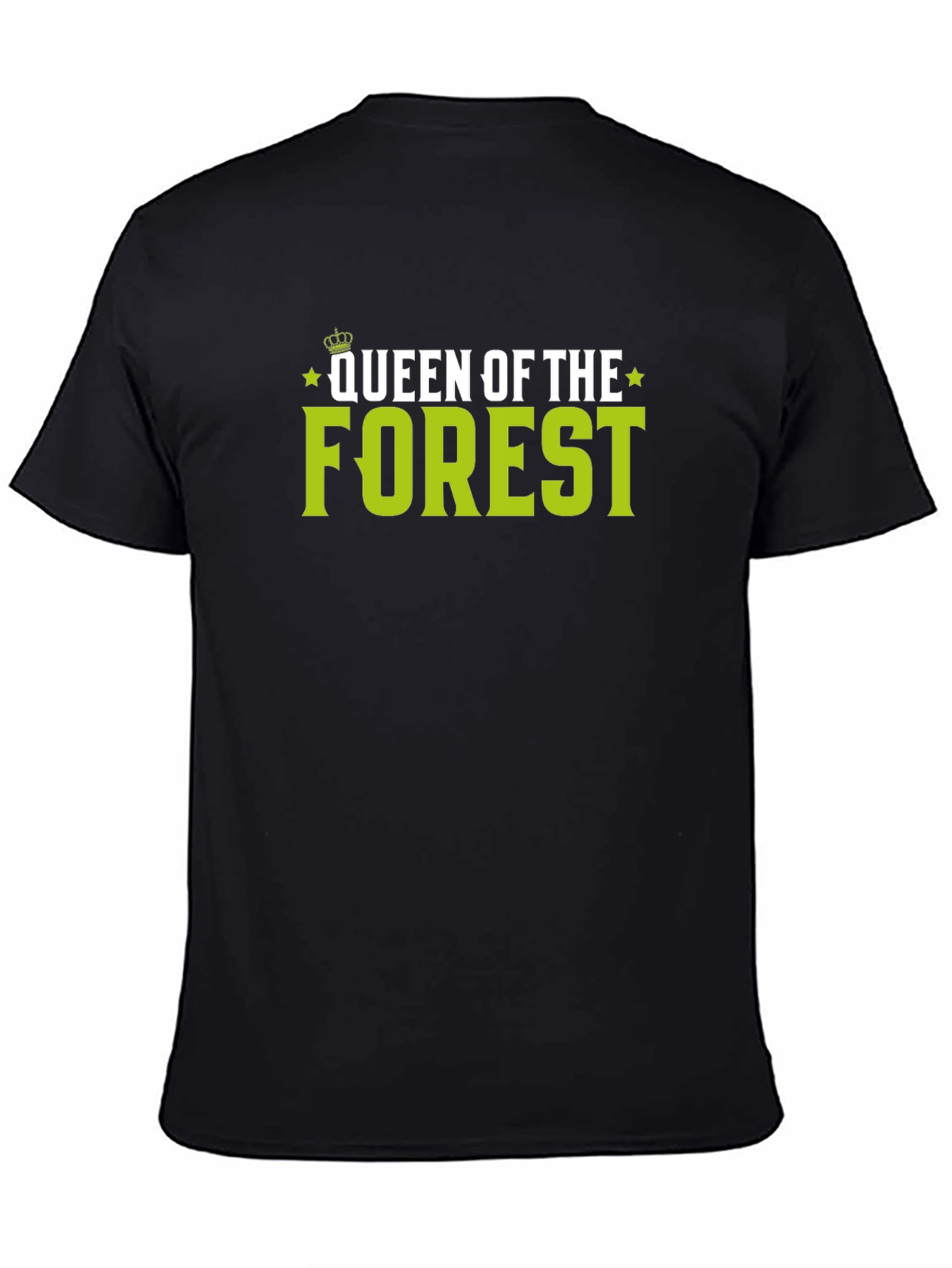 Queen of the Forest Black Graphic T-Shirt